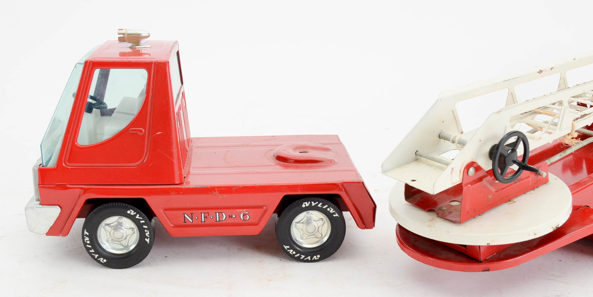 Vintage Nylint Hook and Ladder Fire Truck