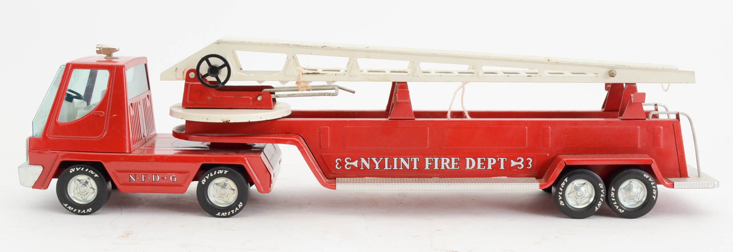 Vintage Nylint Hook and Ladder Fire Truck