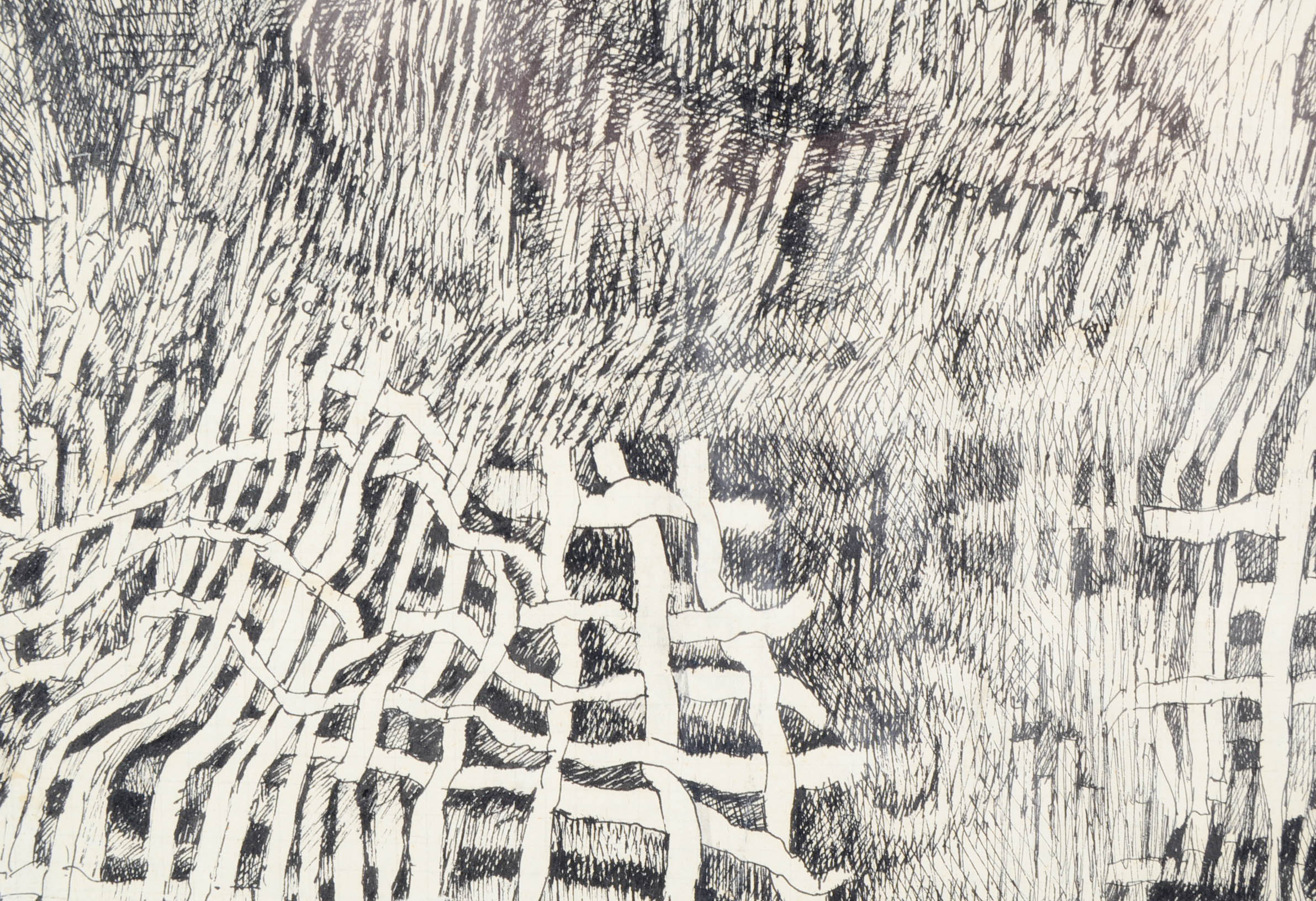 Original Signed Mixed Media Illustration