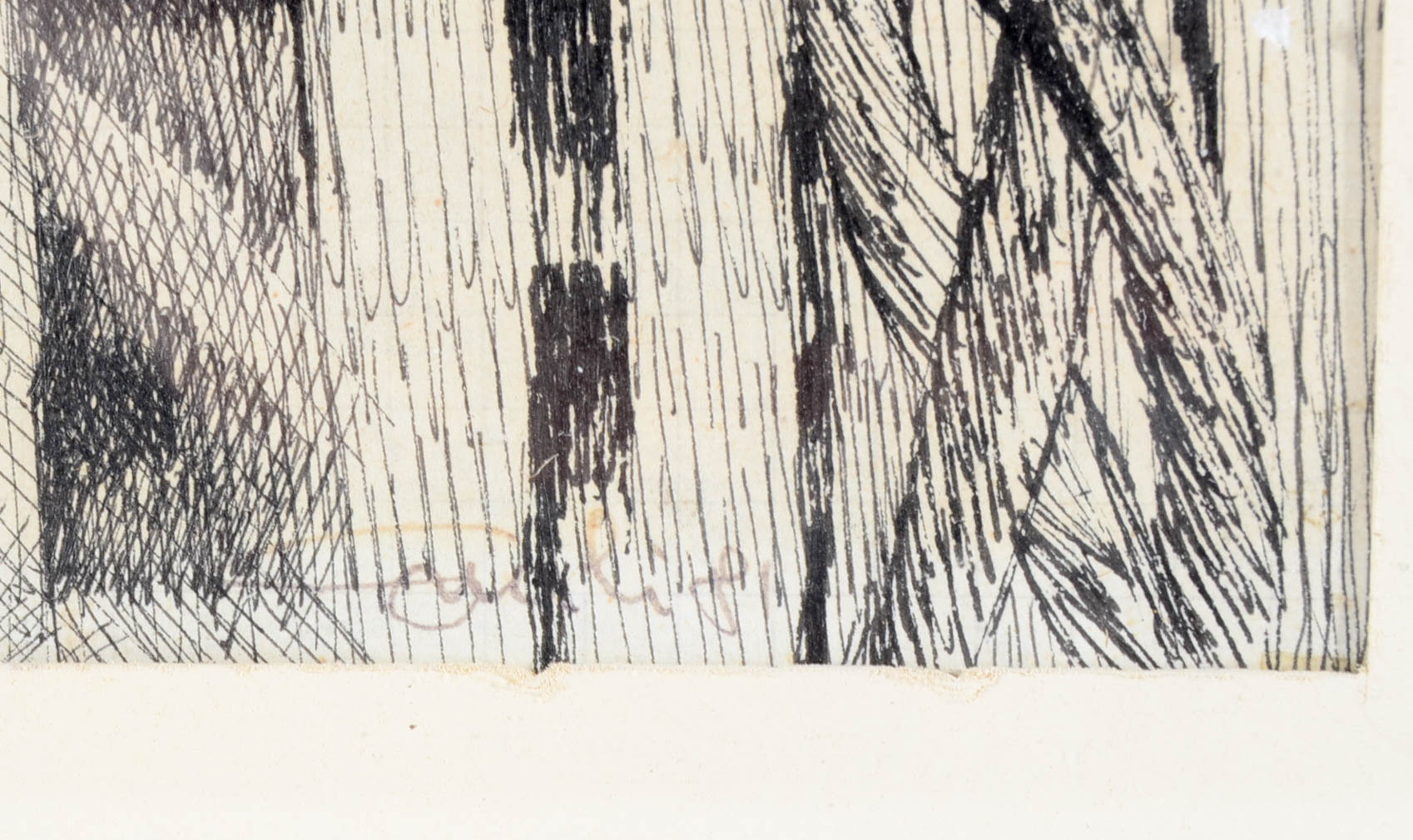 Original Signed Mixed Media Illustration