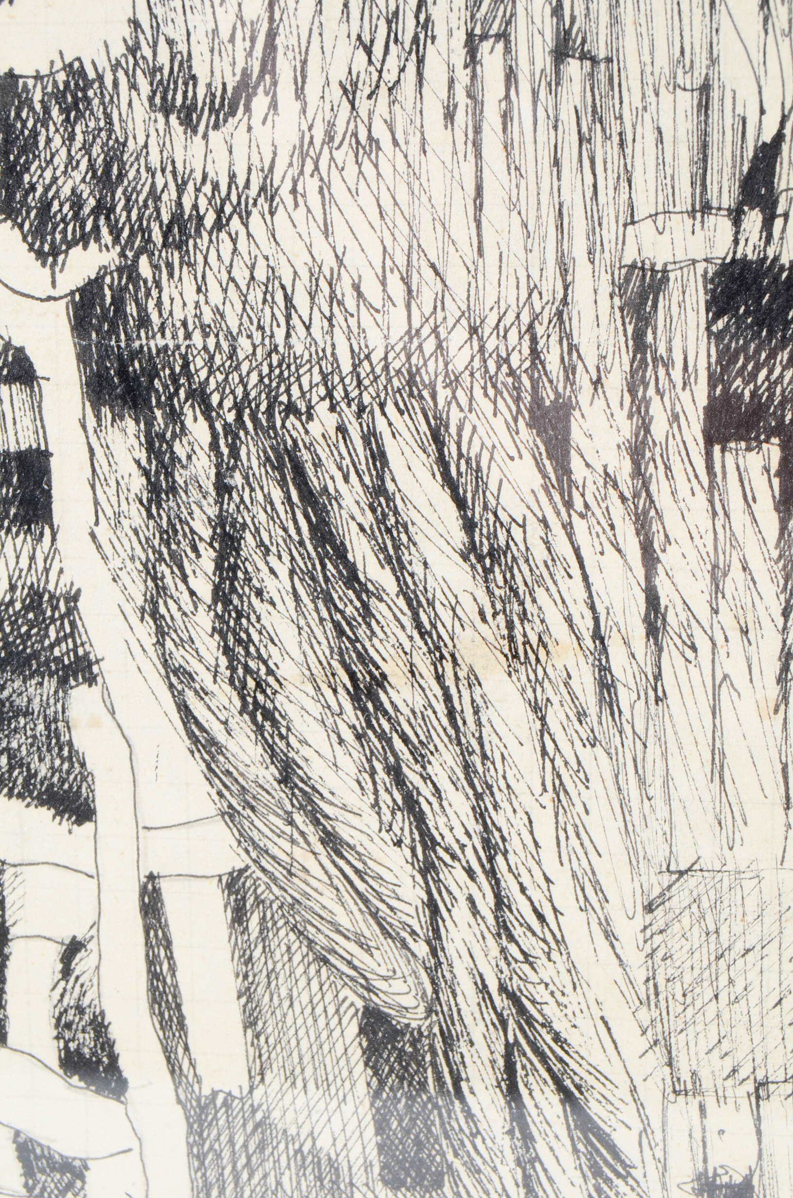 Original Signed Mixed Media Illustration