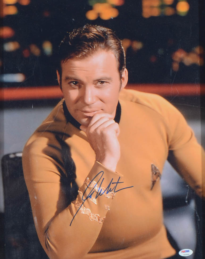 William Shatner Signed "Star Trek" Photo  COA