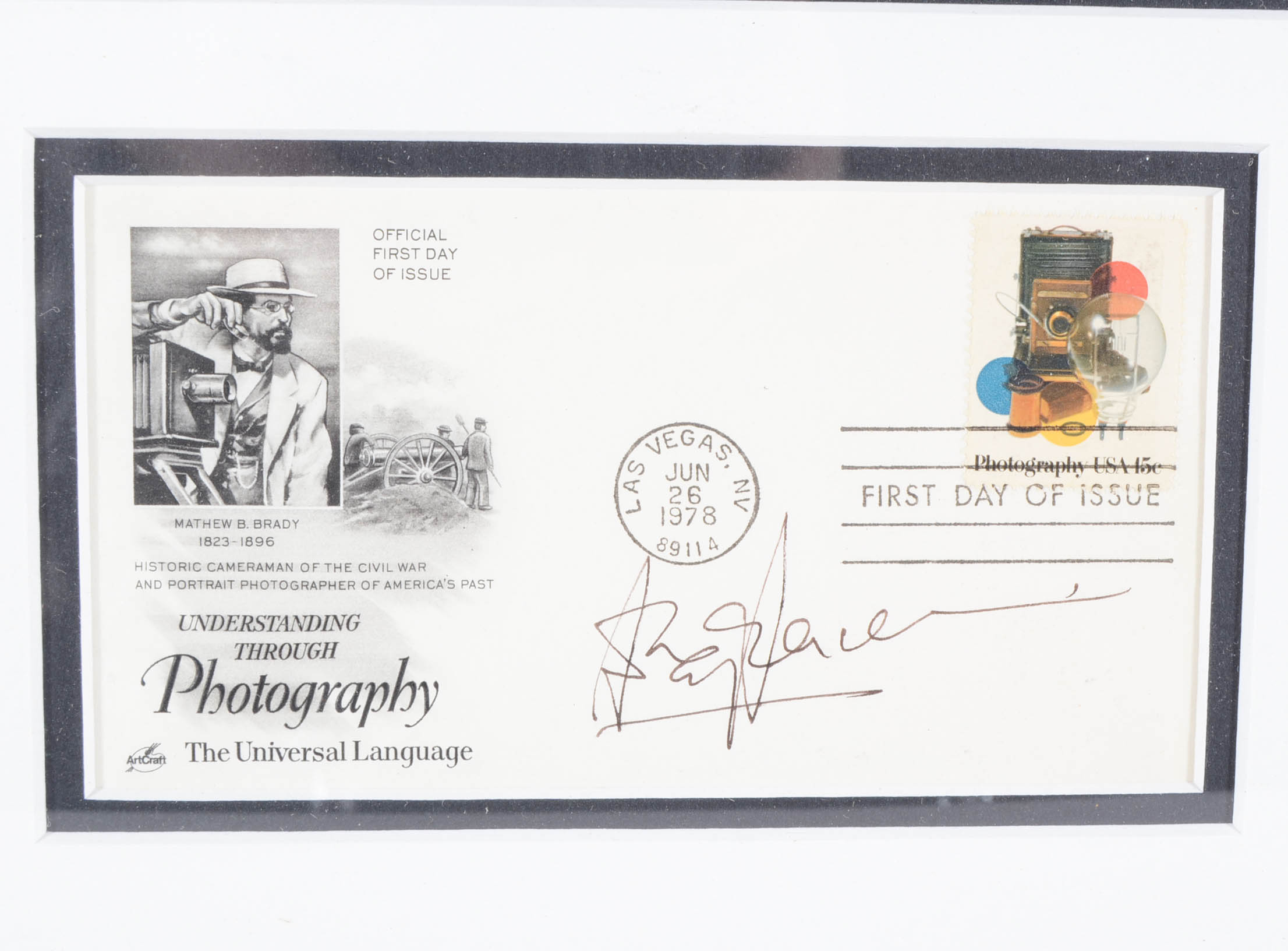 Anthony Hopkins Signed Display  COA