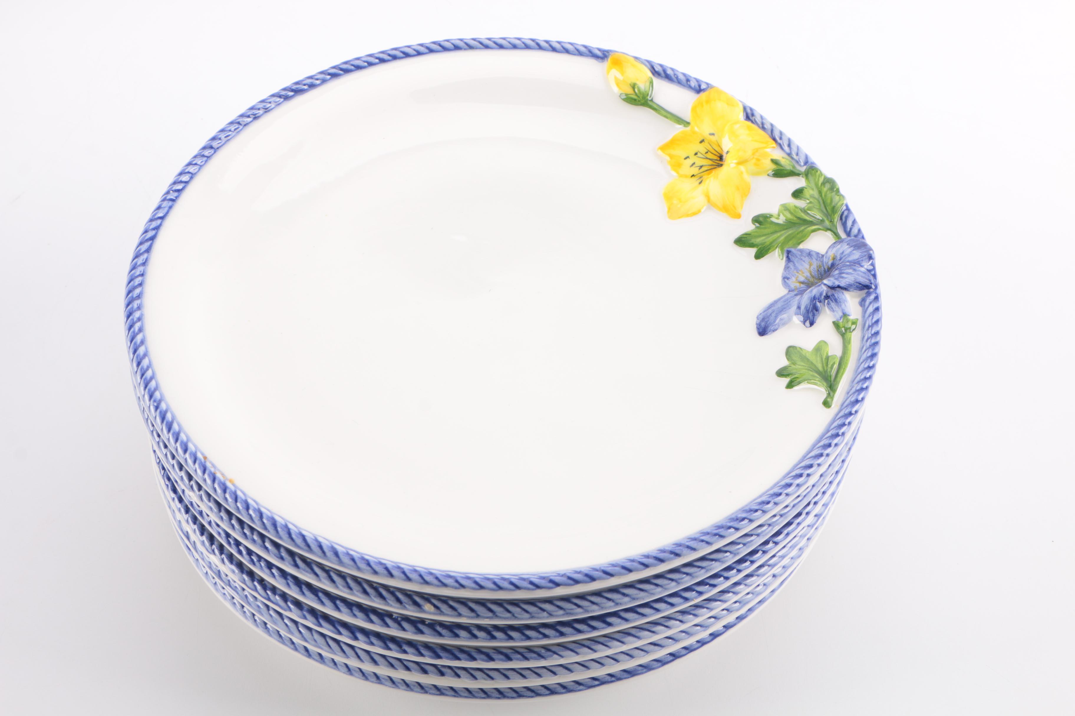 Hand Painted Italian Dinner Plates