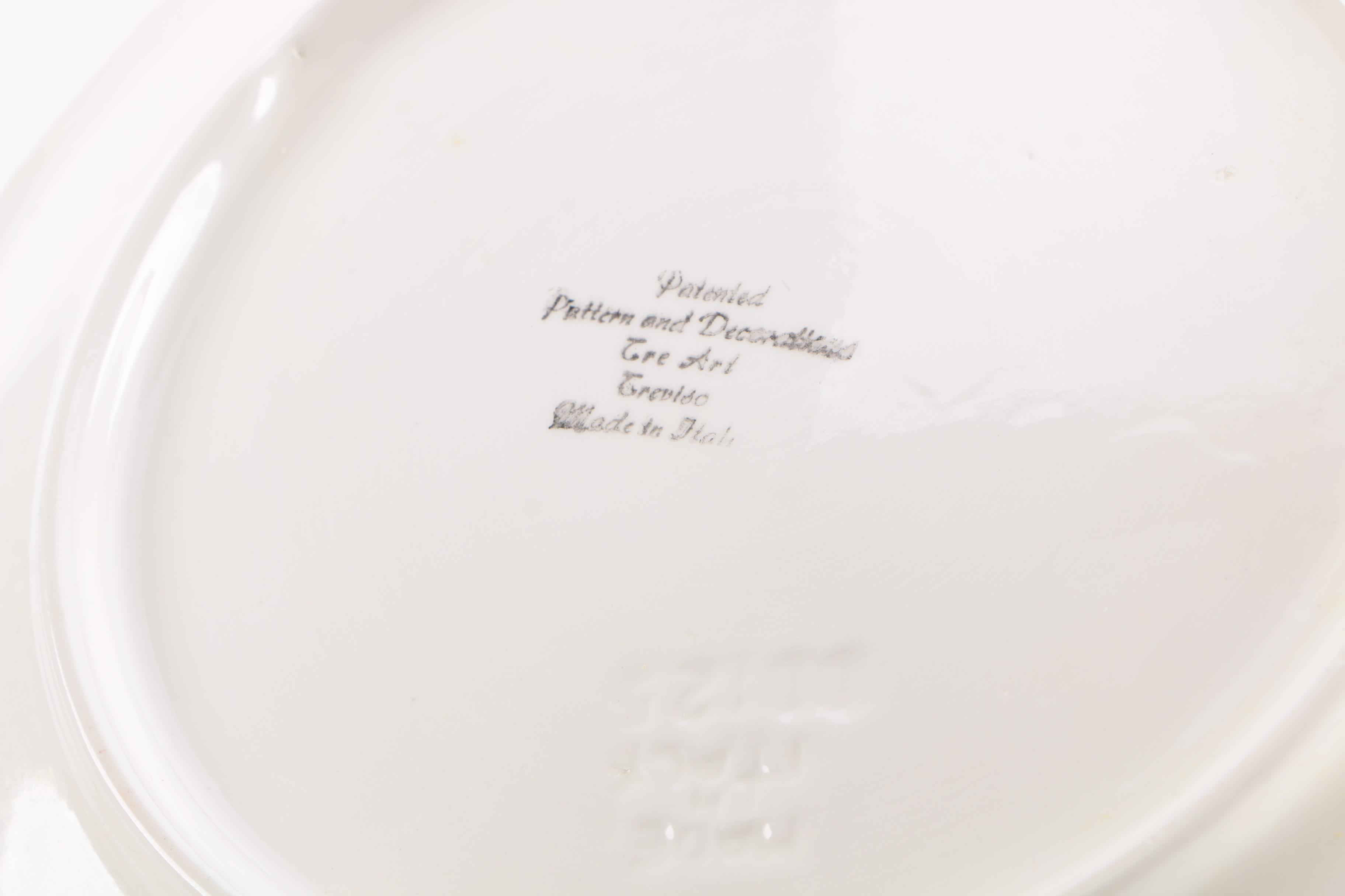 Hand Painted Italian Dinner Plates