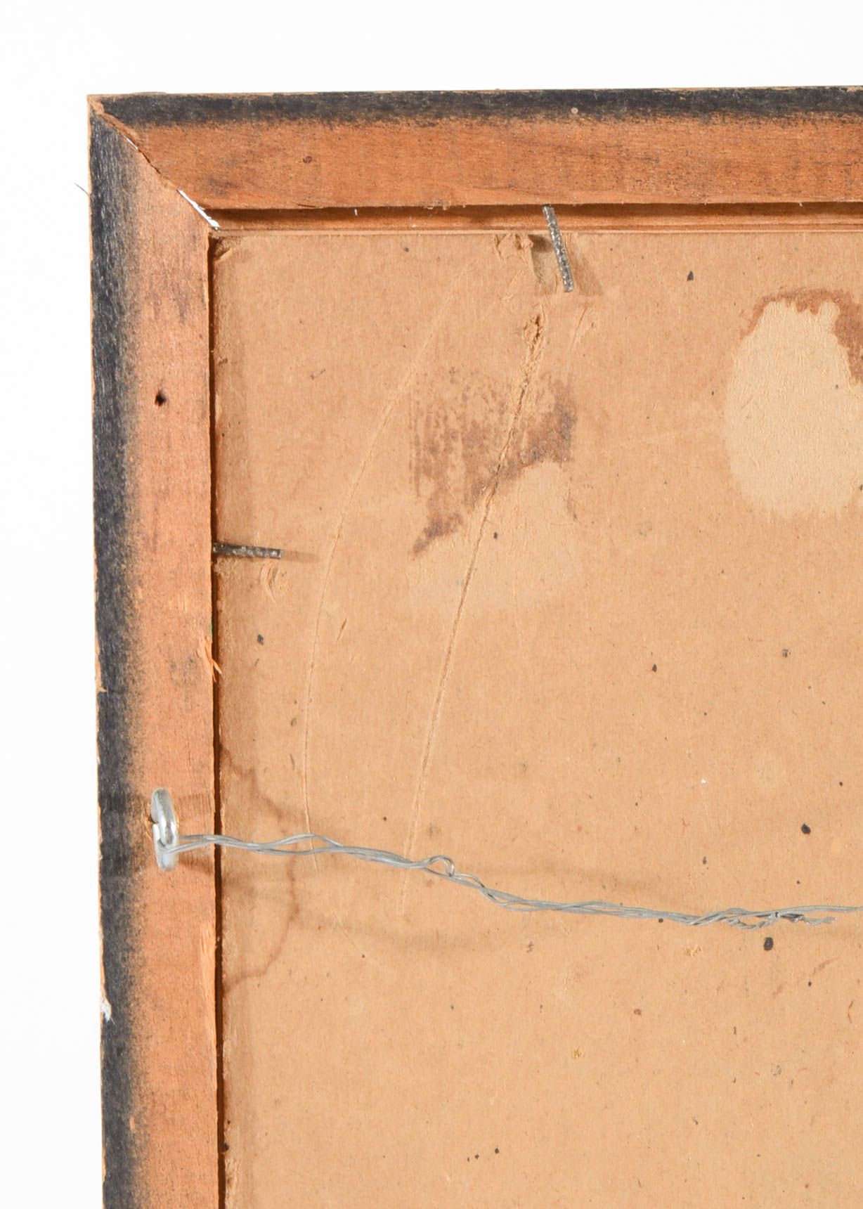 Asian Offset Lithograph of Two Figures in a Landscape