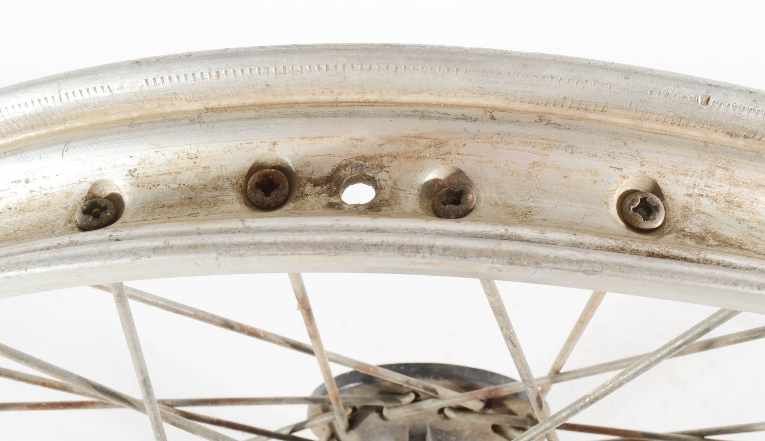 2008 Spoked Motorcycle Wheel Rim