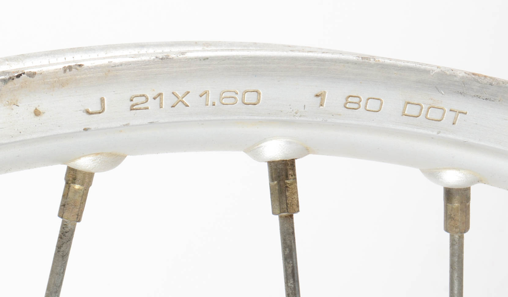 2008 Spoked Motorcycle Wheel Rim