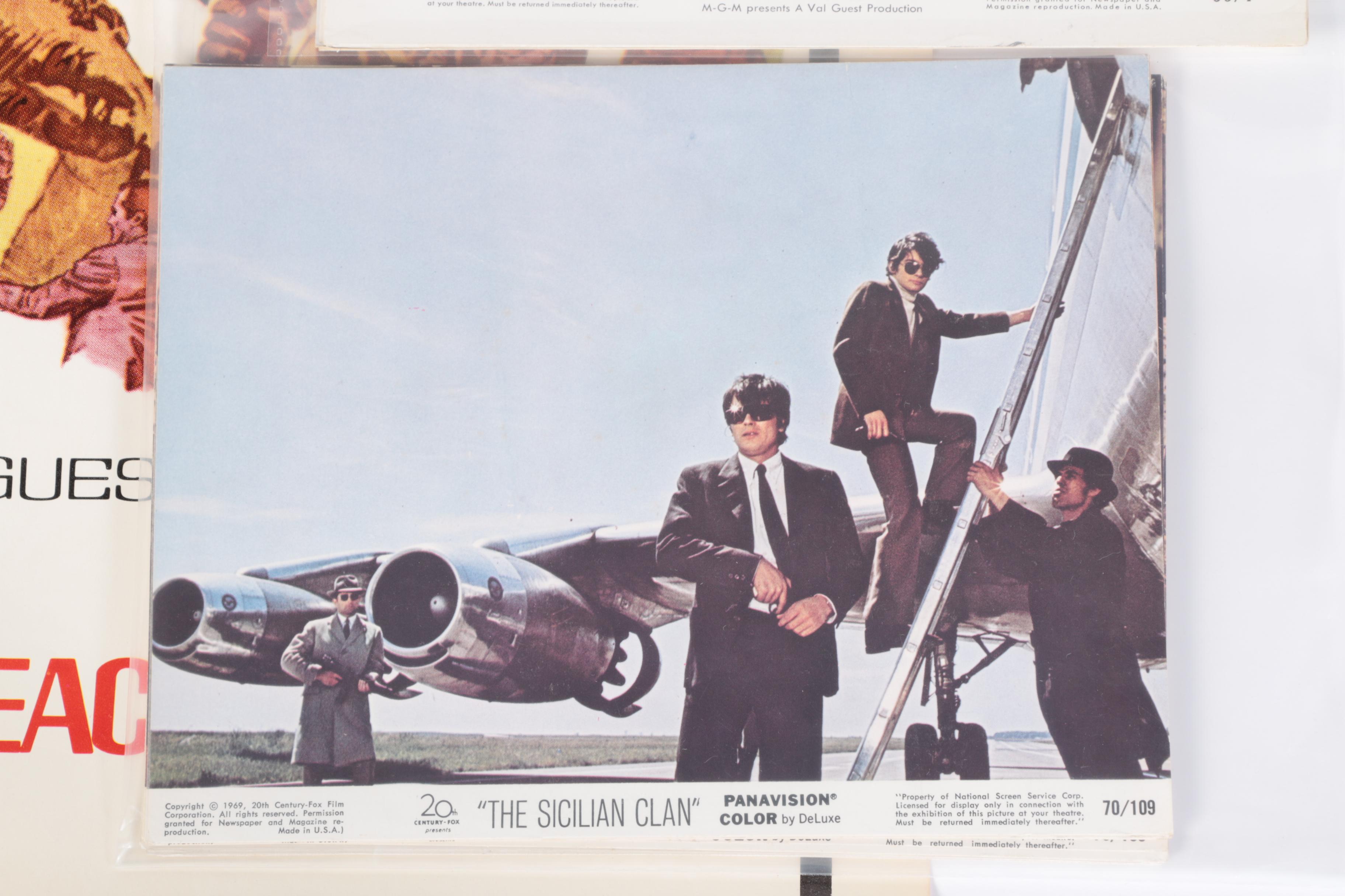 Pair of Classic Spy Film Posters with Film Stills