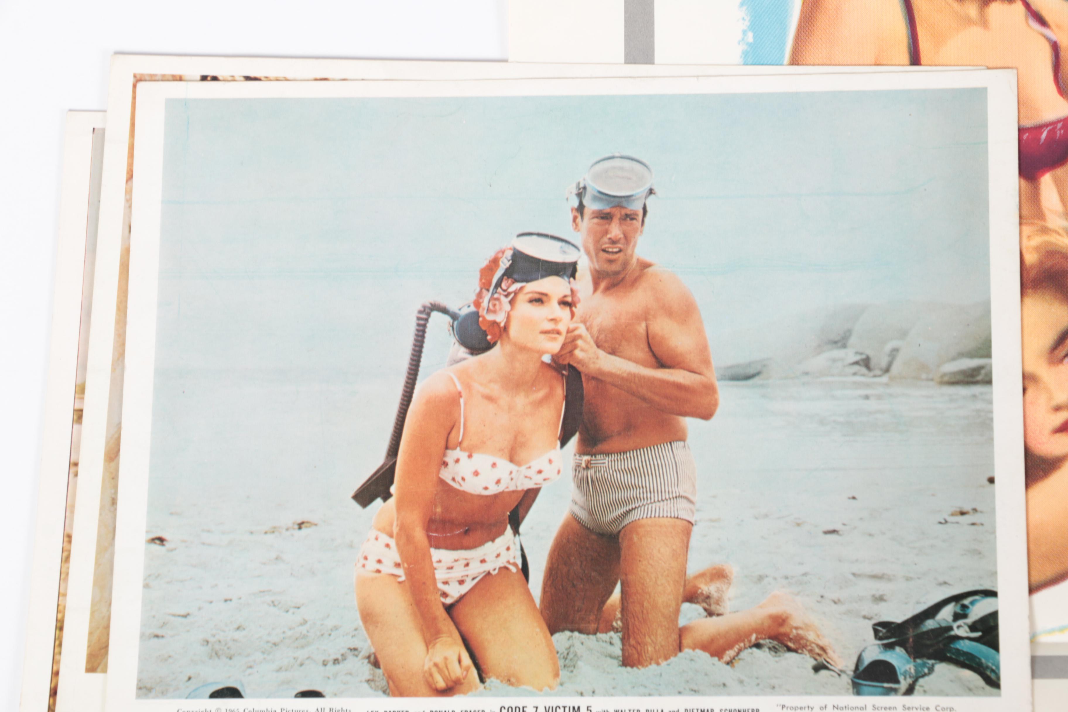 Pair of Classic Spy Film Posters with Film Stills