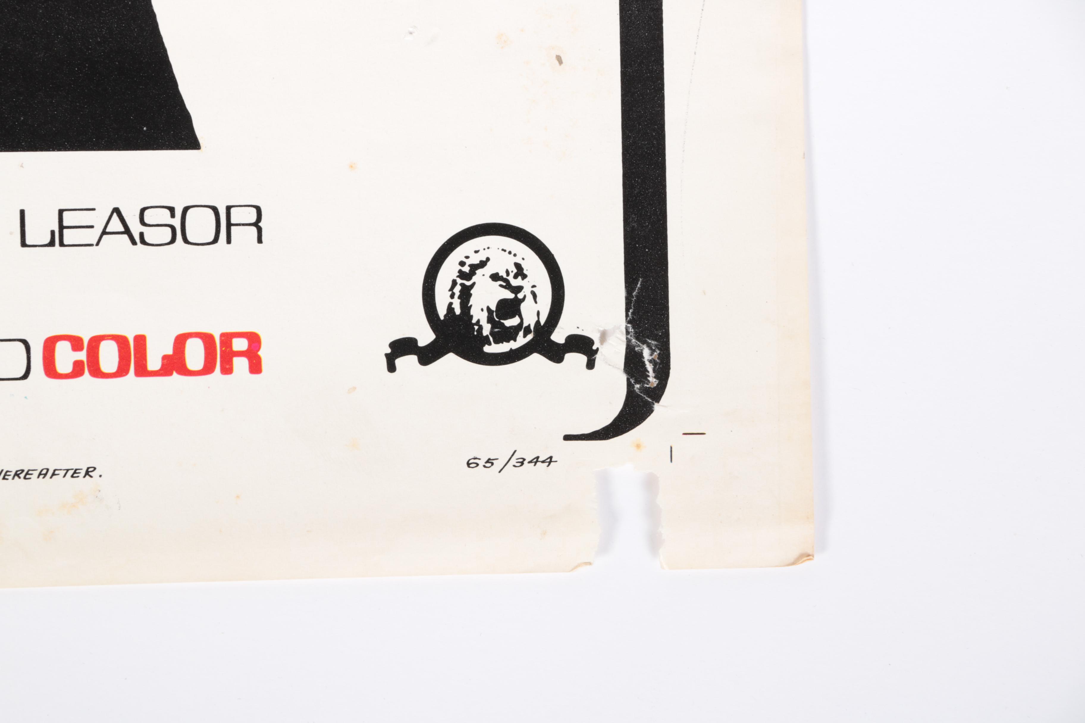 Pair of Classic Spy Film Posters with Film Stills