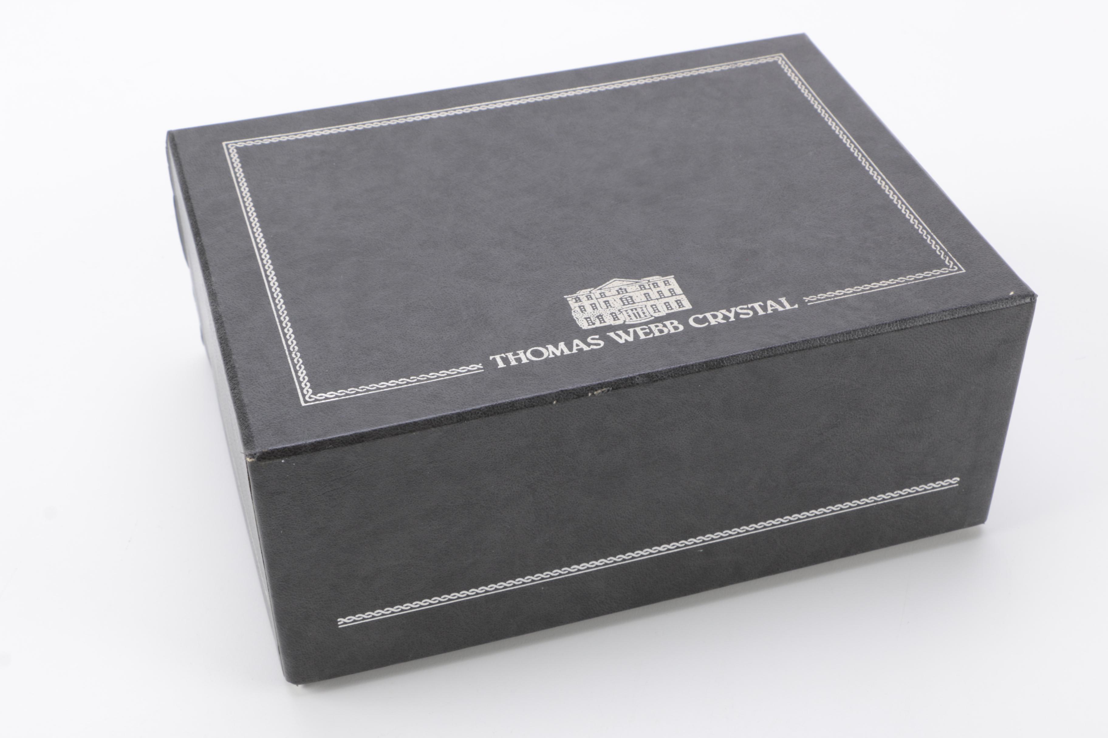 Thomas Webb Crystal Brandy Glass Set