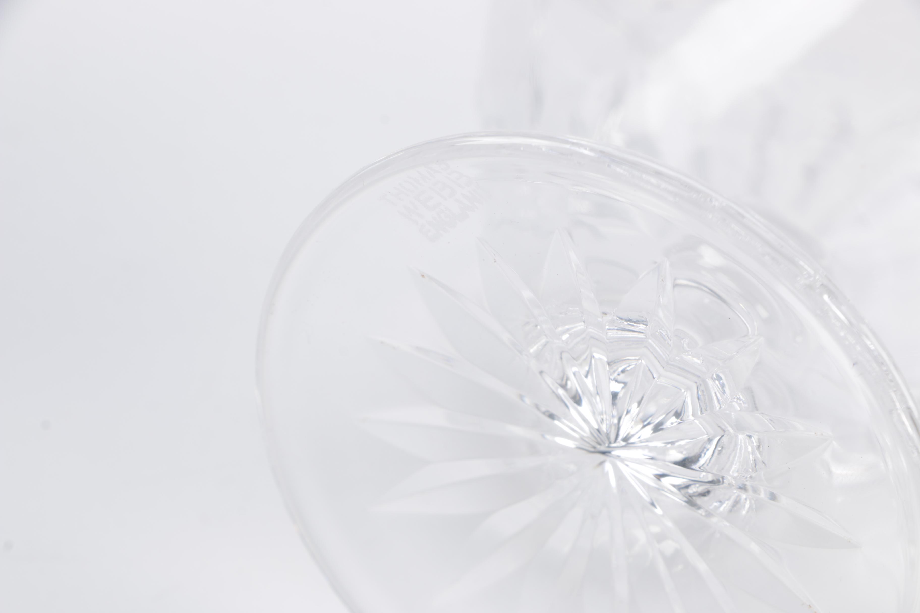 Thomas Webb Crystal Brandy Glass Set