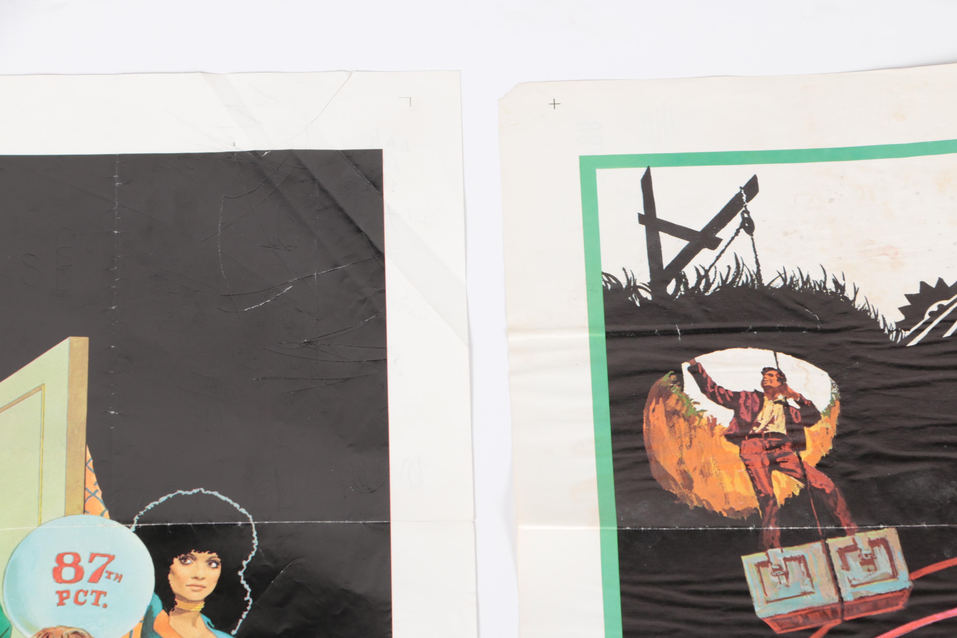 Pair of Burt Reynolds Movie Posters