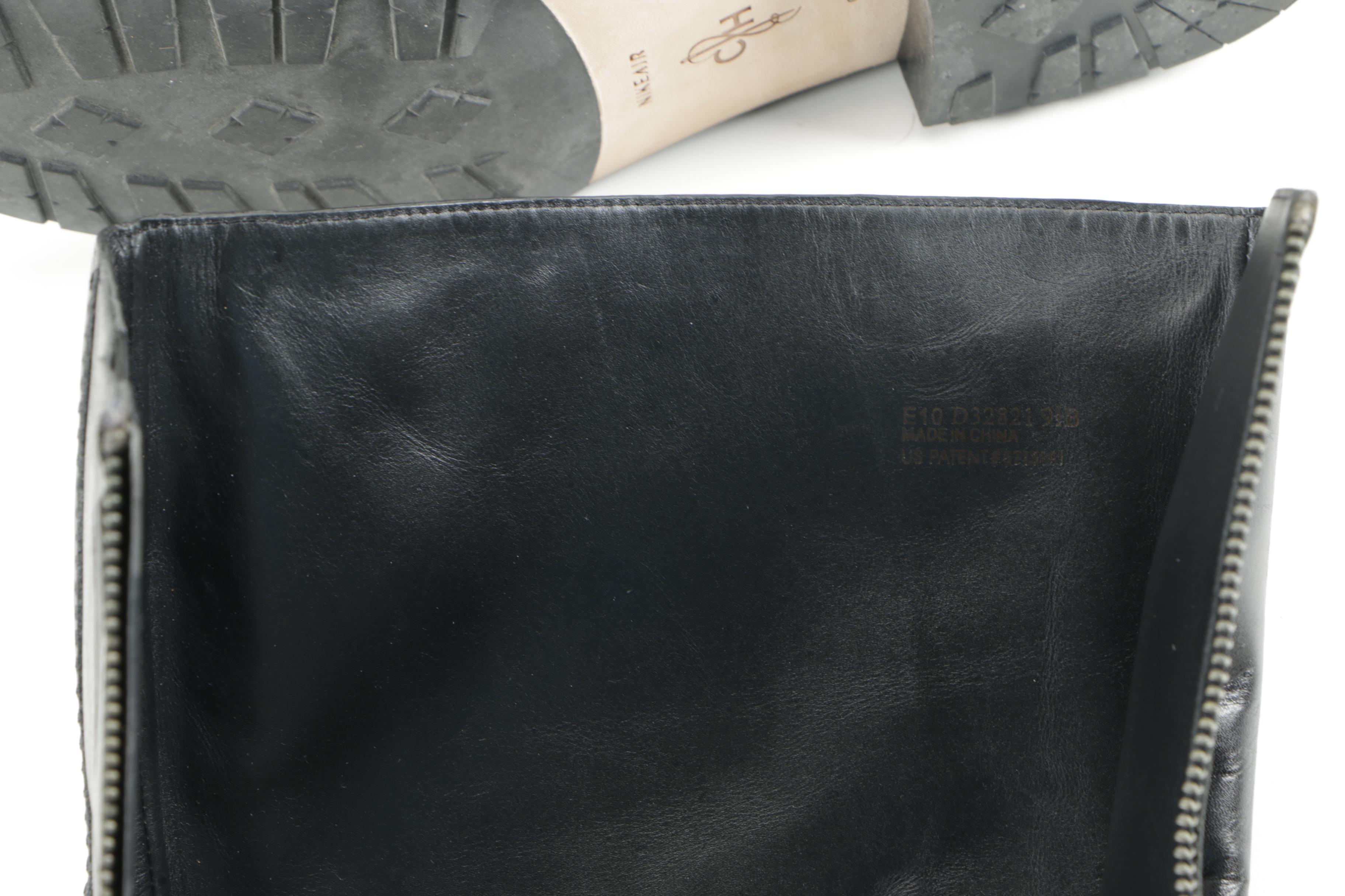 Cole Haan Nike Air Women's Black Leather Boots