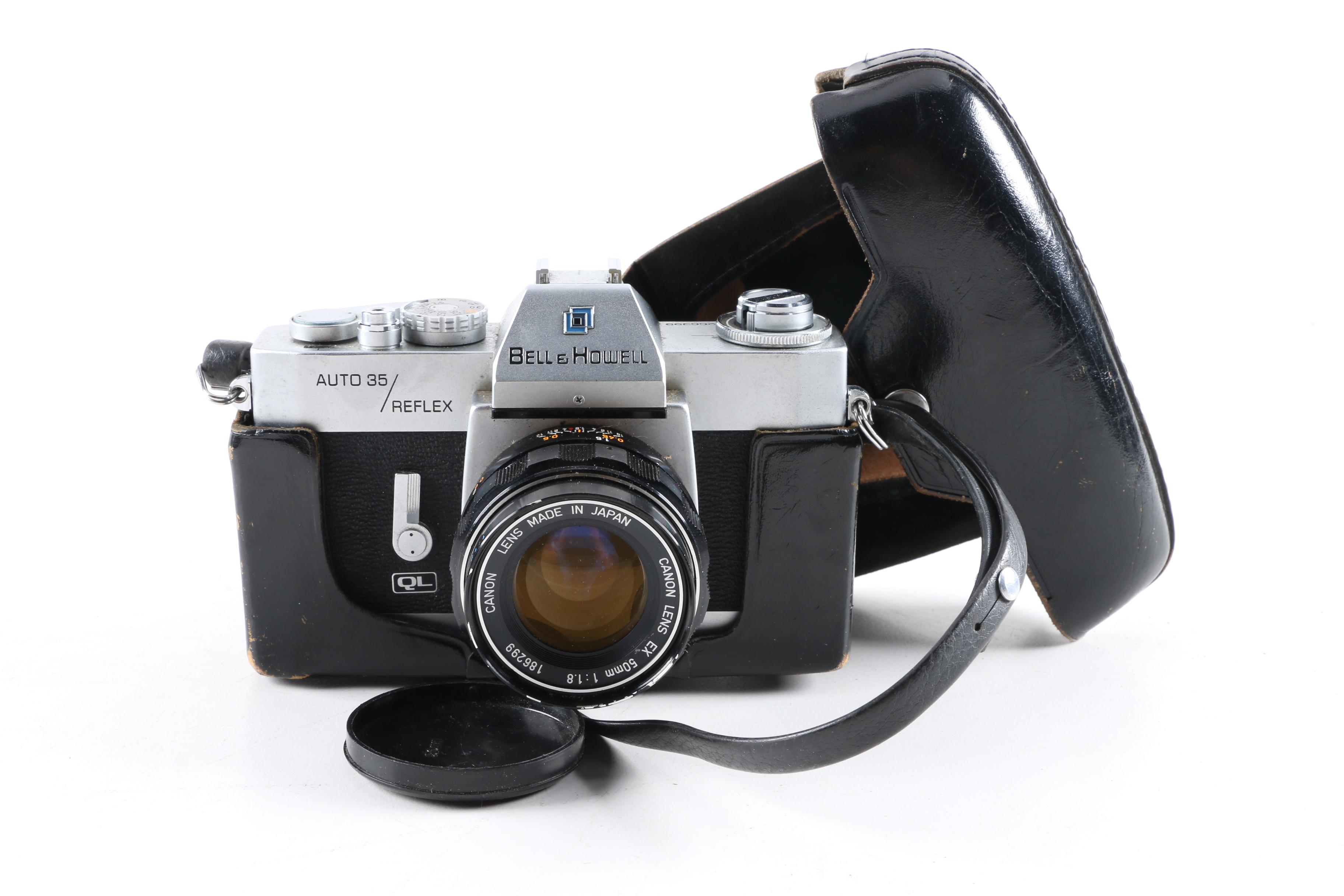 Vintage Bell & Howell Camera and Accessories