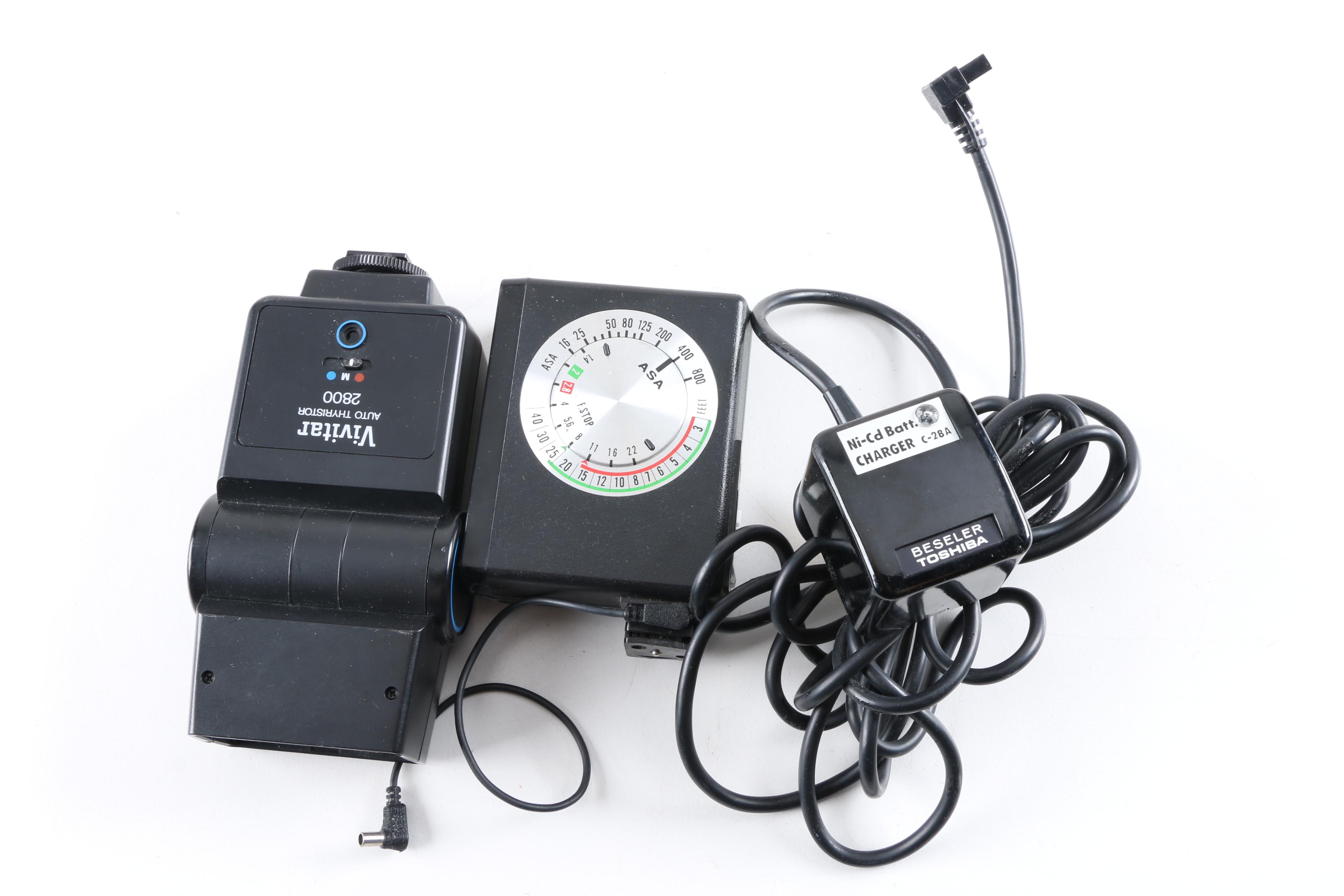 Vintage Bell & Howell Camera and Accessories