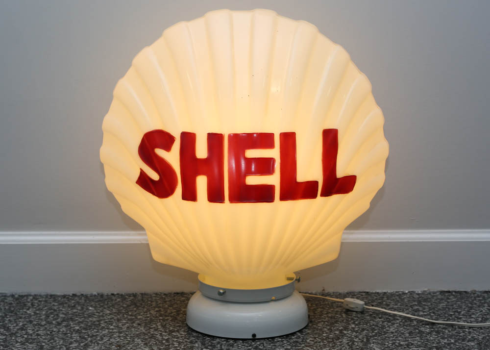 1930s Shell Gas Pump Globe