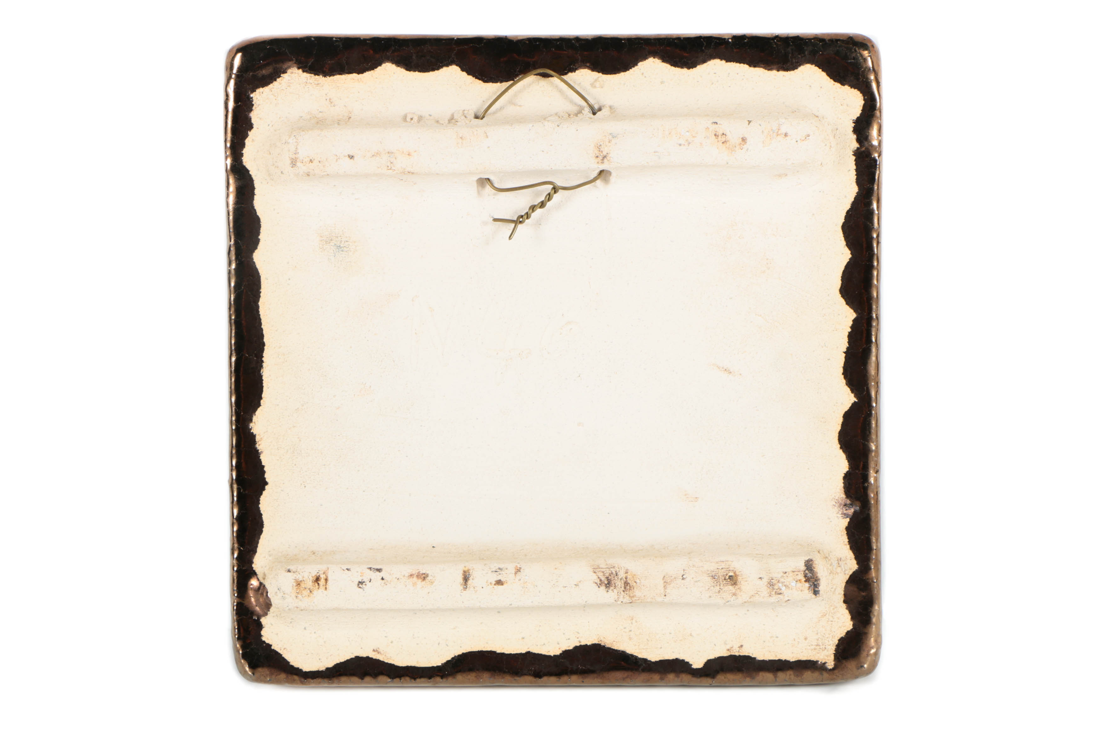 Helmut Schäffenacker Ceramic Wall Plaque "Ship"