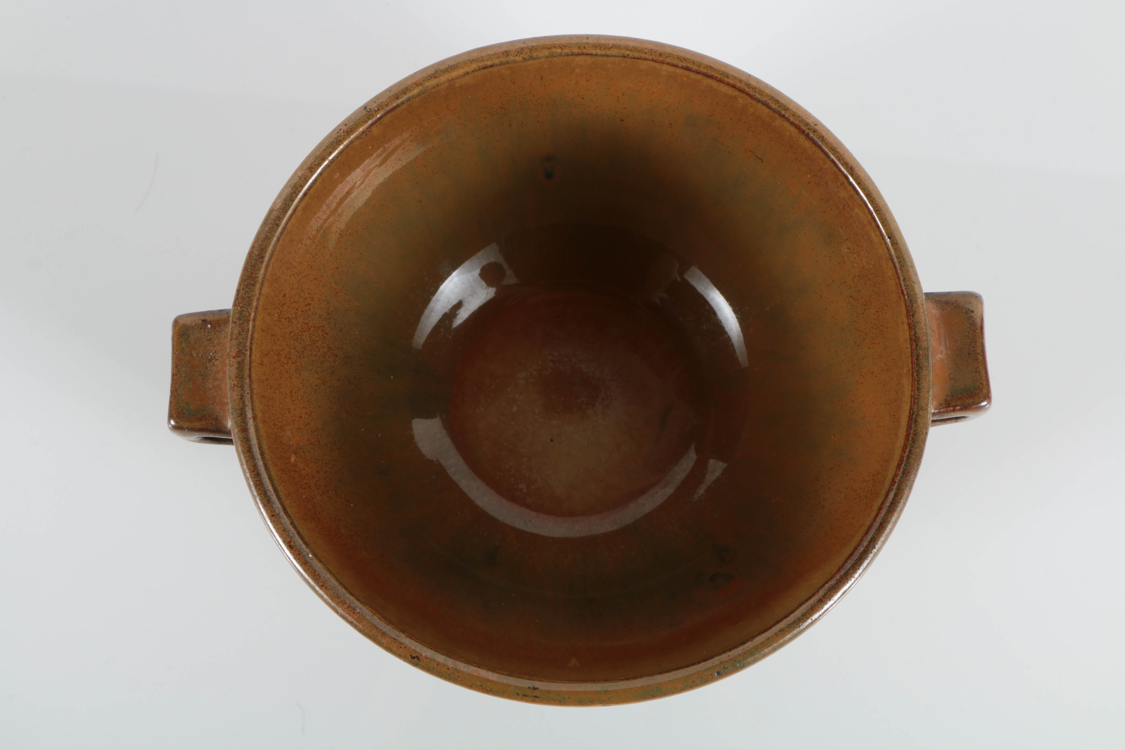 Fulper Cat's Eye Flambé Bowl