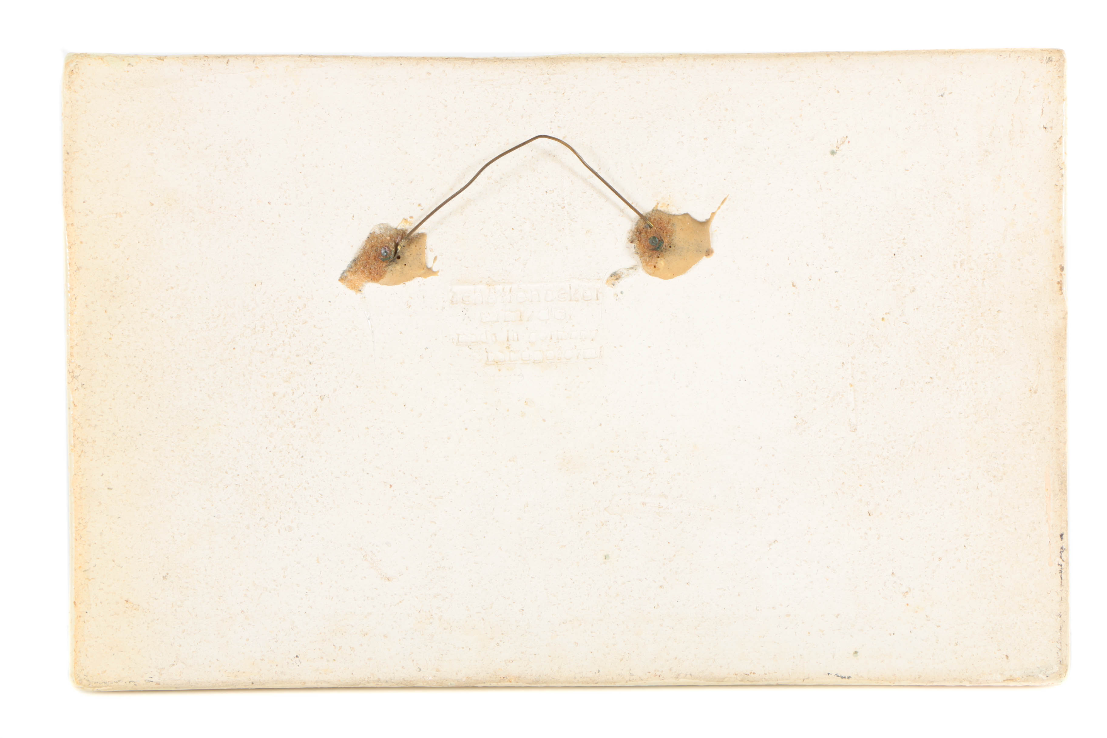 Helmut Schäffenacker Ceramic Wall Plaque of Horses