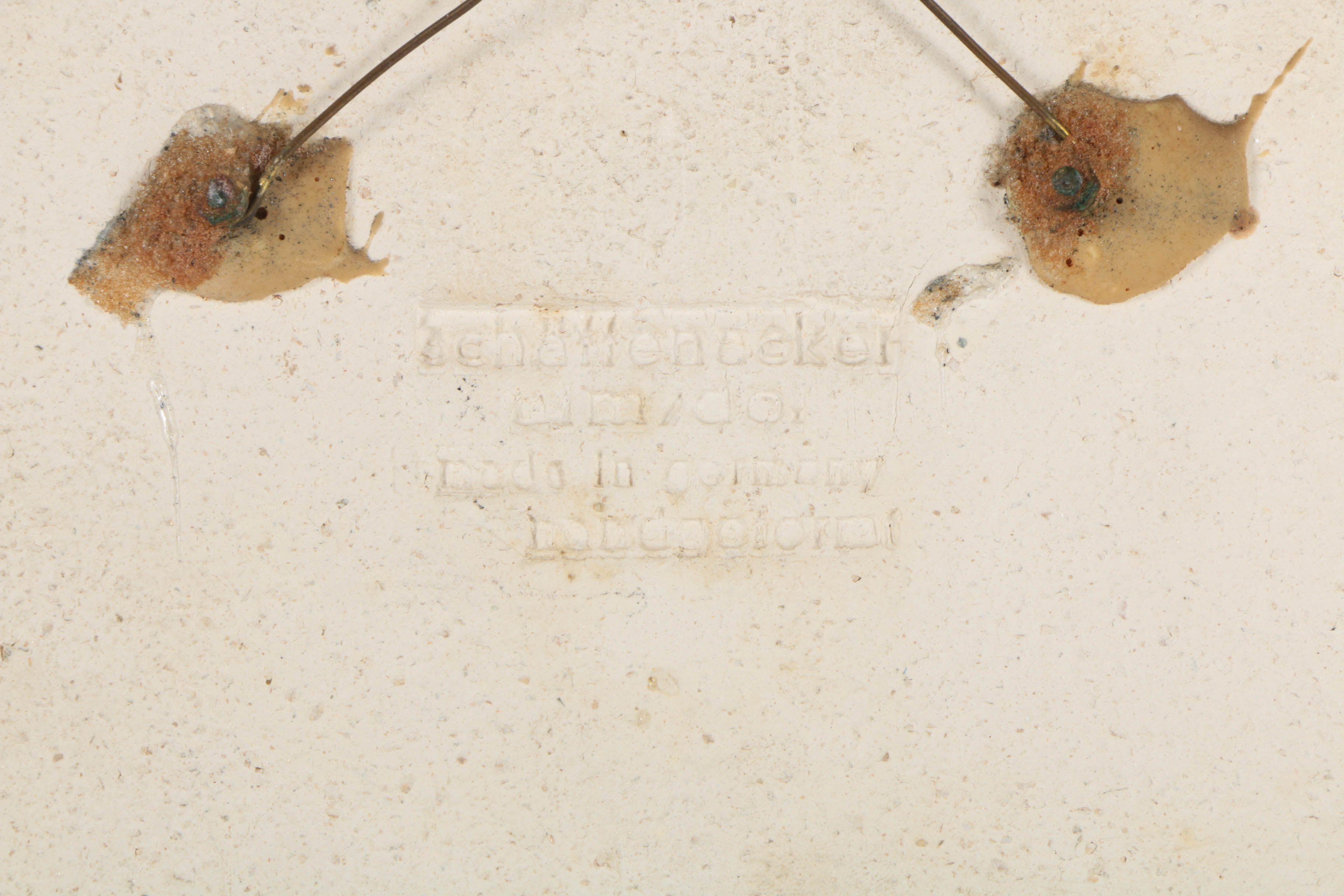 Helmut Schäffenacker Ceramic Wall Plaque of Horses