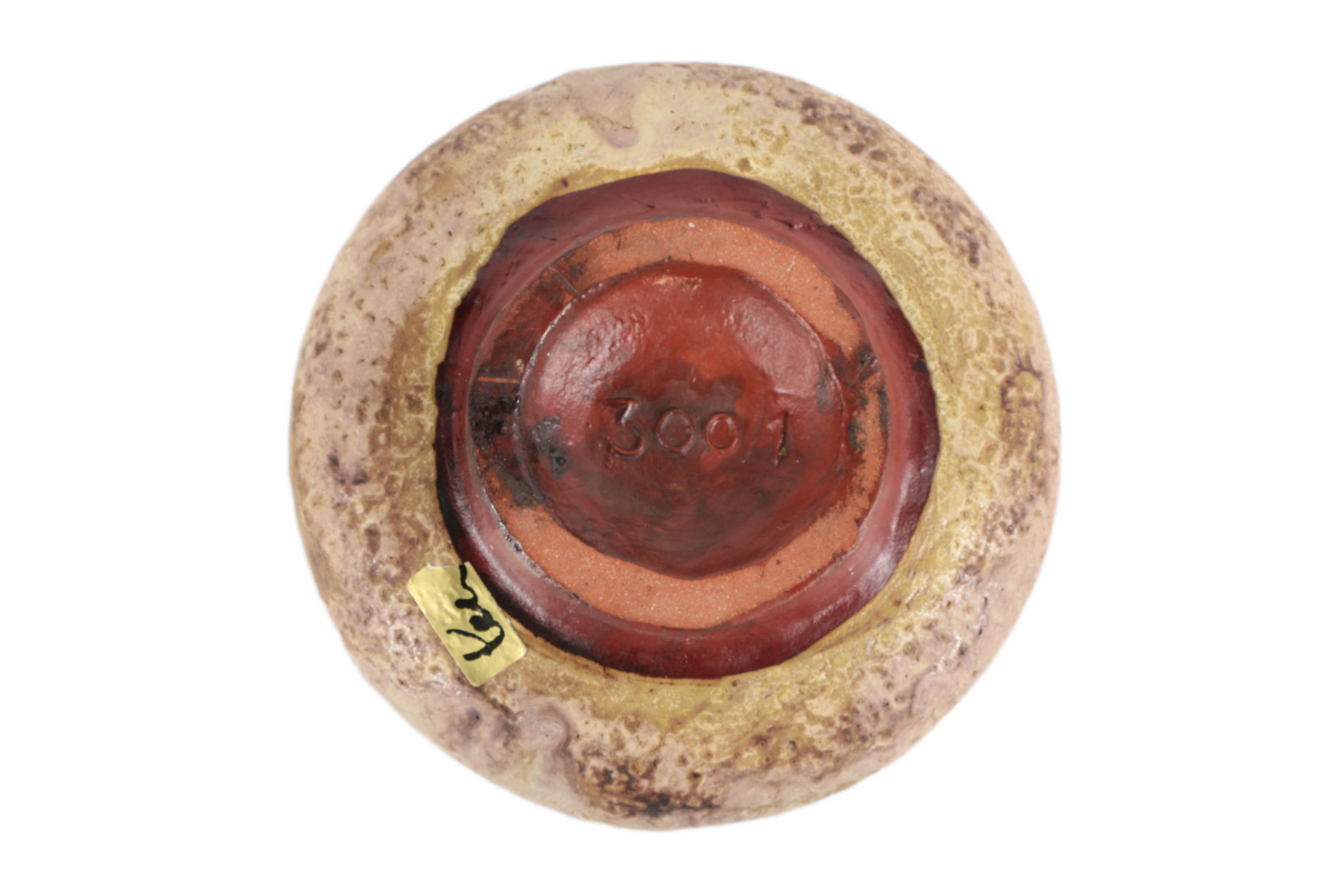 Helmut Schäffenacker Abstract Round Vase