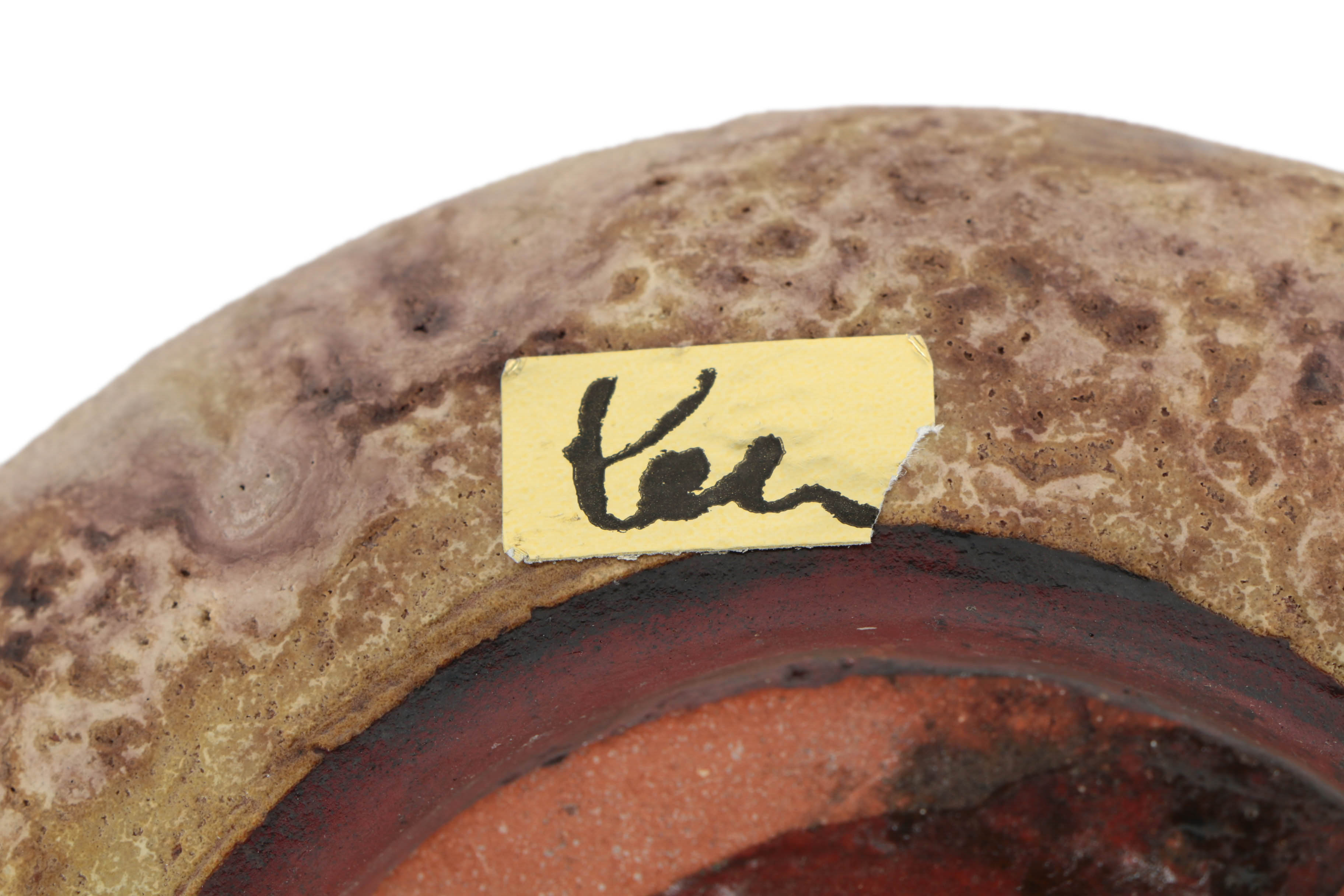 Helmut Schäffenacker Abstract Round Vase