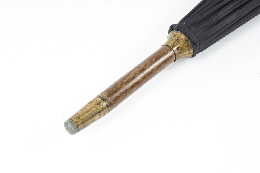 Early 20th Century S. Fox & Co Umbrella with Sterling Silver Embellishment