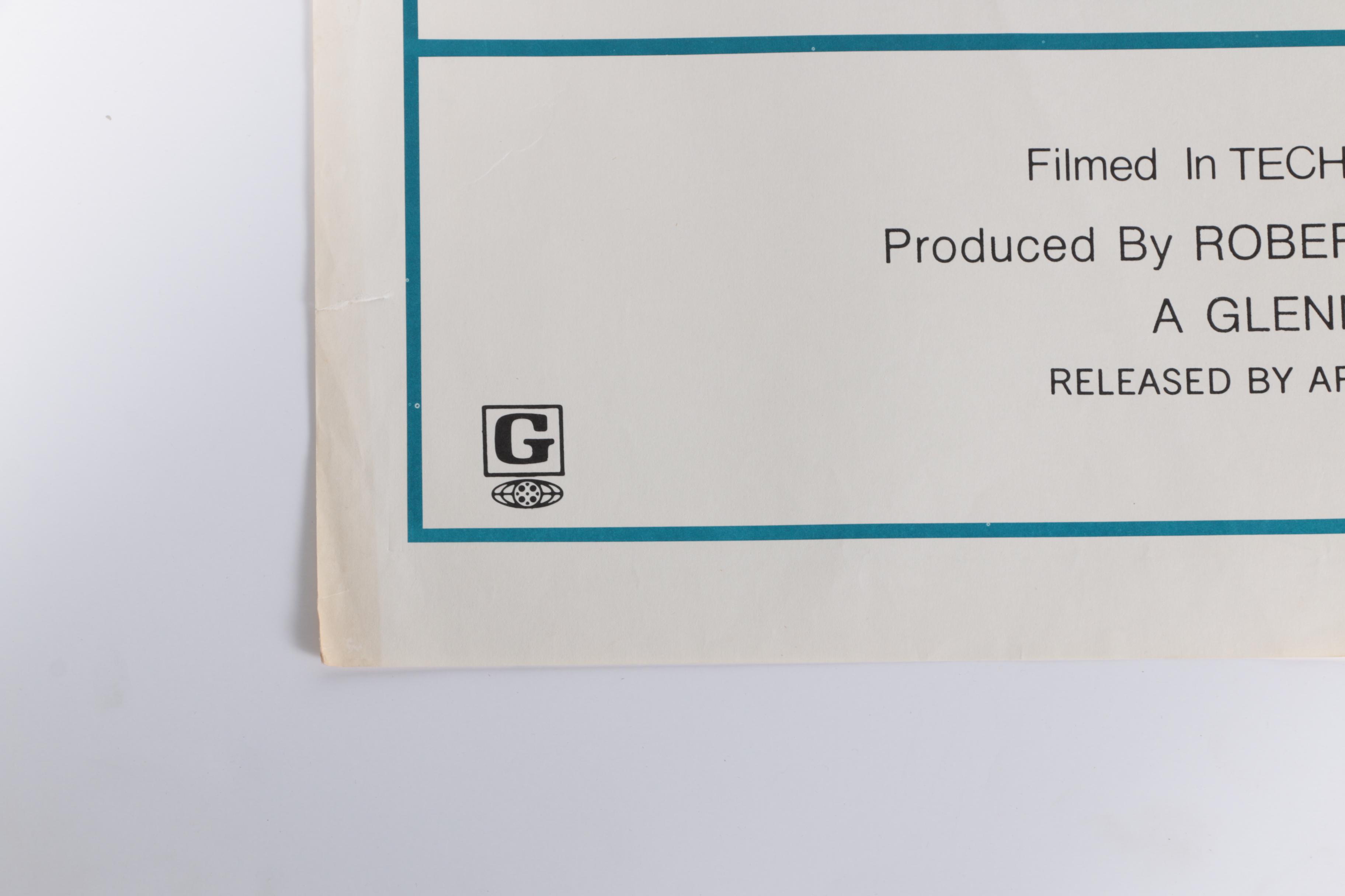 "Drag Racer" Movie Poster and Assorted Vintage Lobby Cards