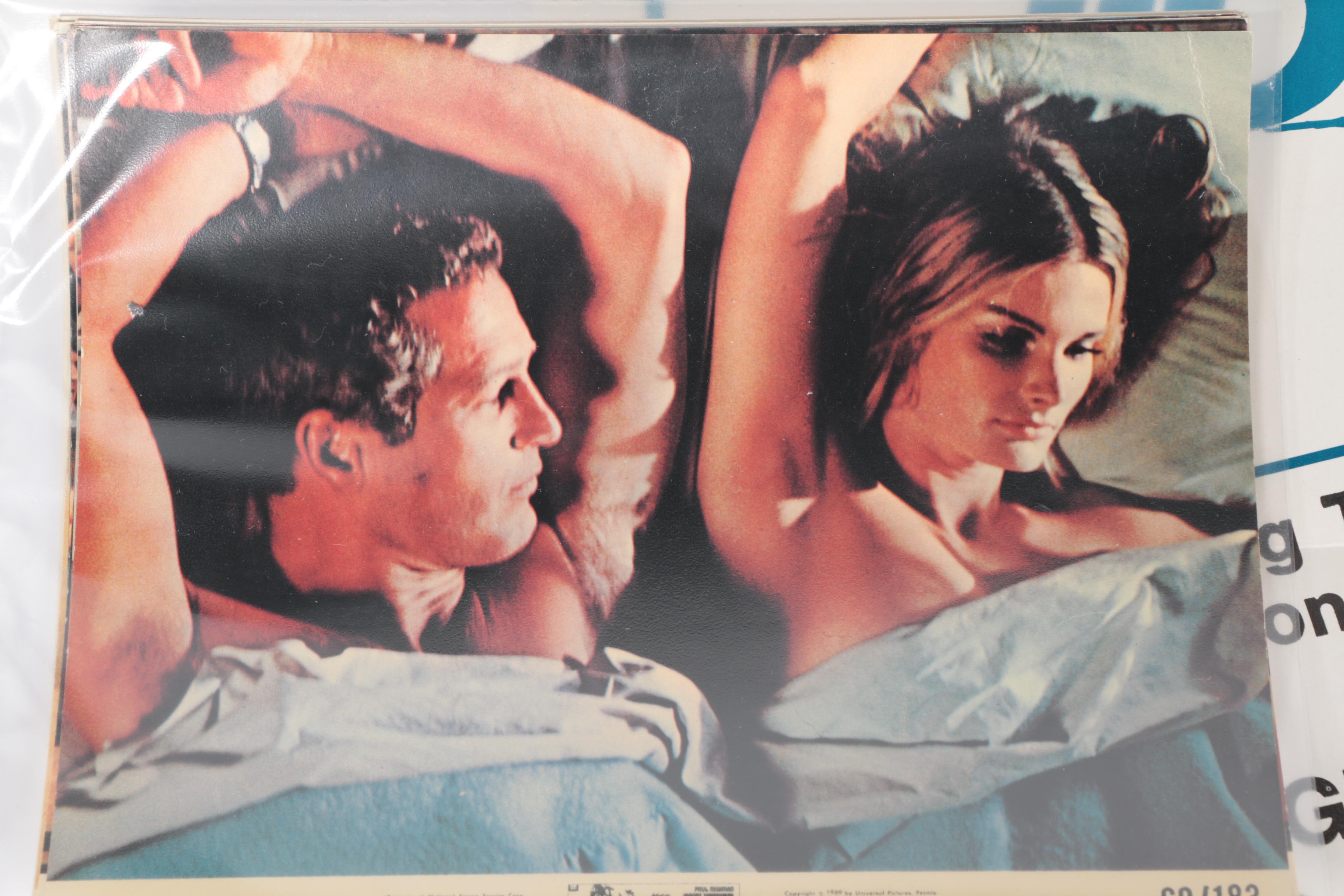 "Drag Racer" Movie Poster and Assorted Vintage Lobby Cards