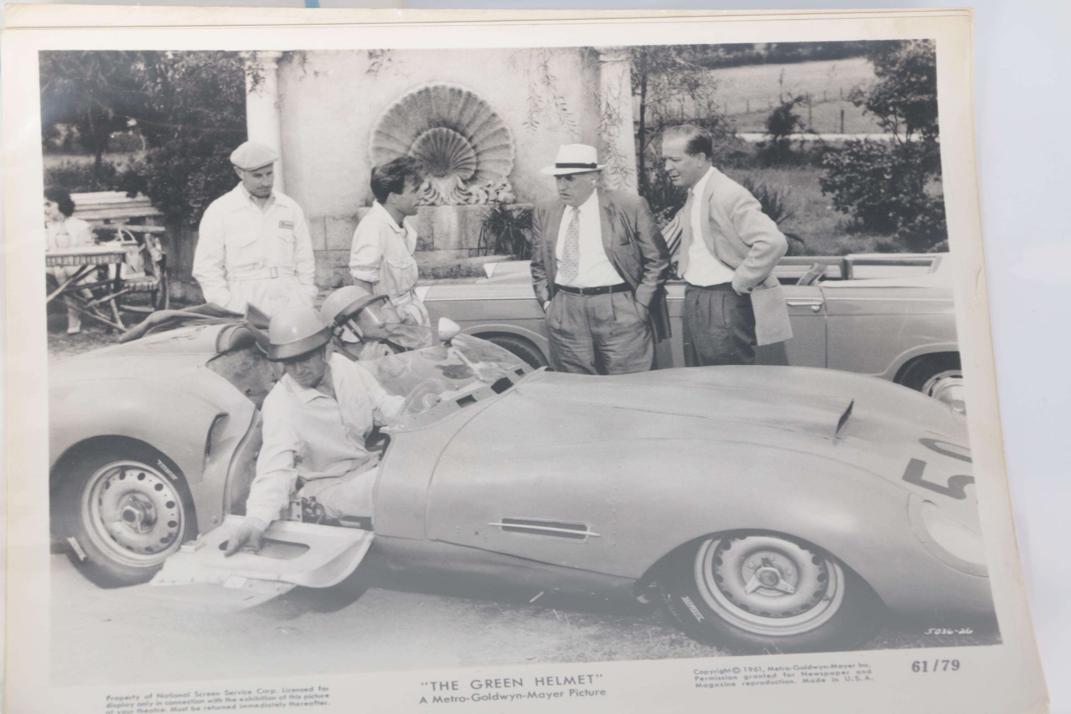 "Drag Racer" Movie Poster and Assorted Vintage Lobby Cards