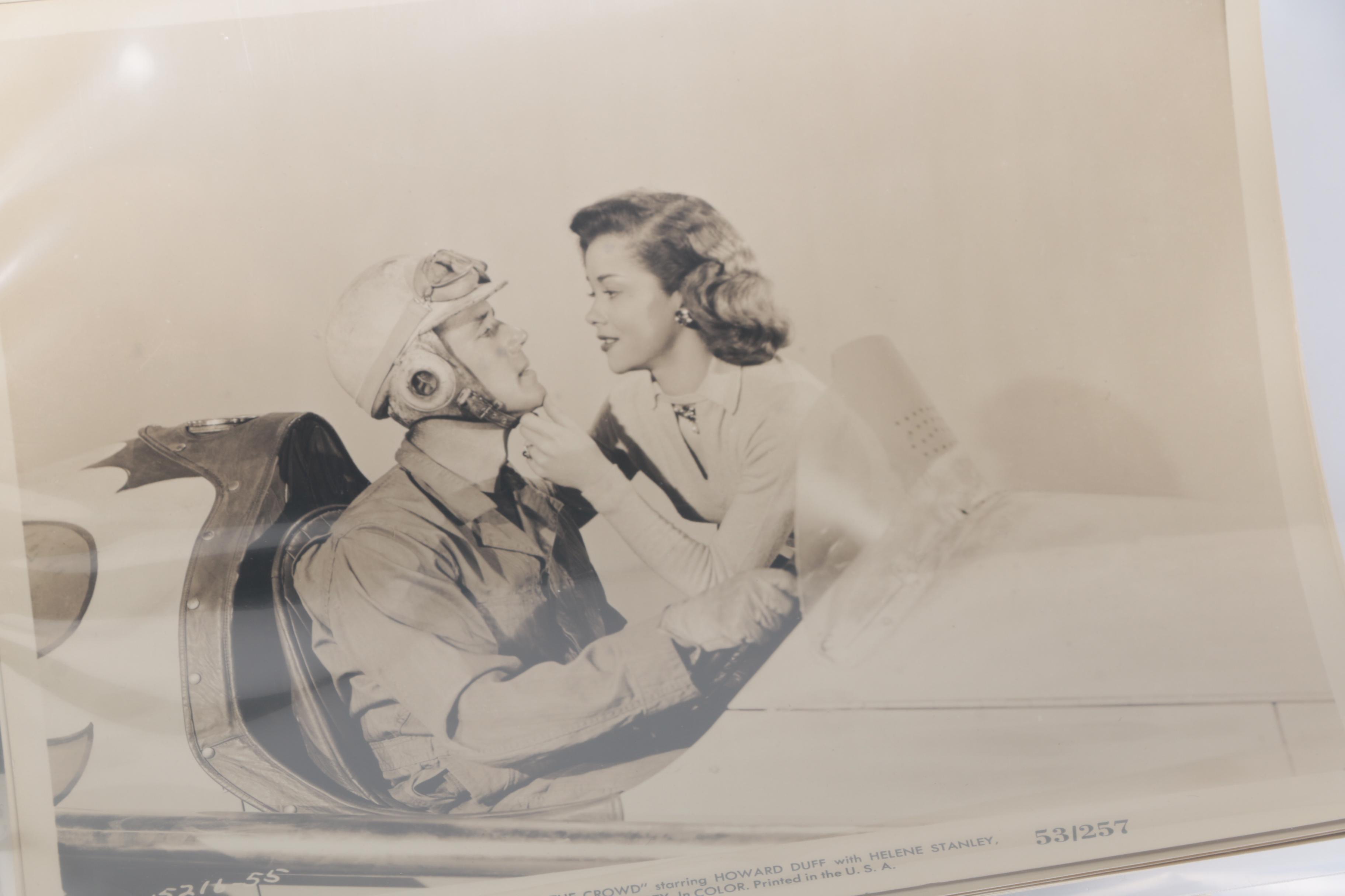 "Drag Racer" Movie Poster and Assorted Vintage Lobby Cards