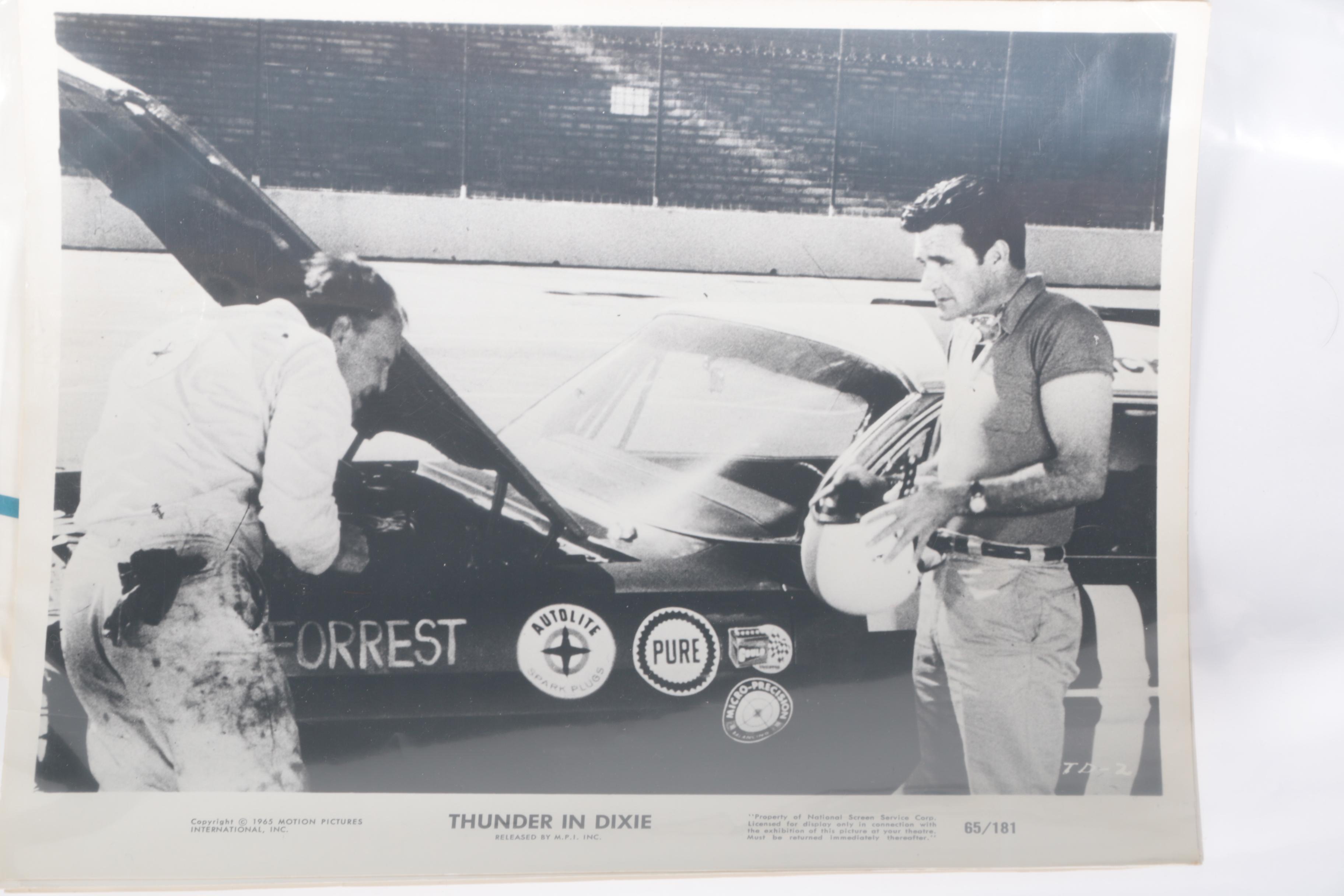 "Drag Racer" Movie Poster and Assorted Vintage Lobby Cards