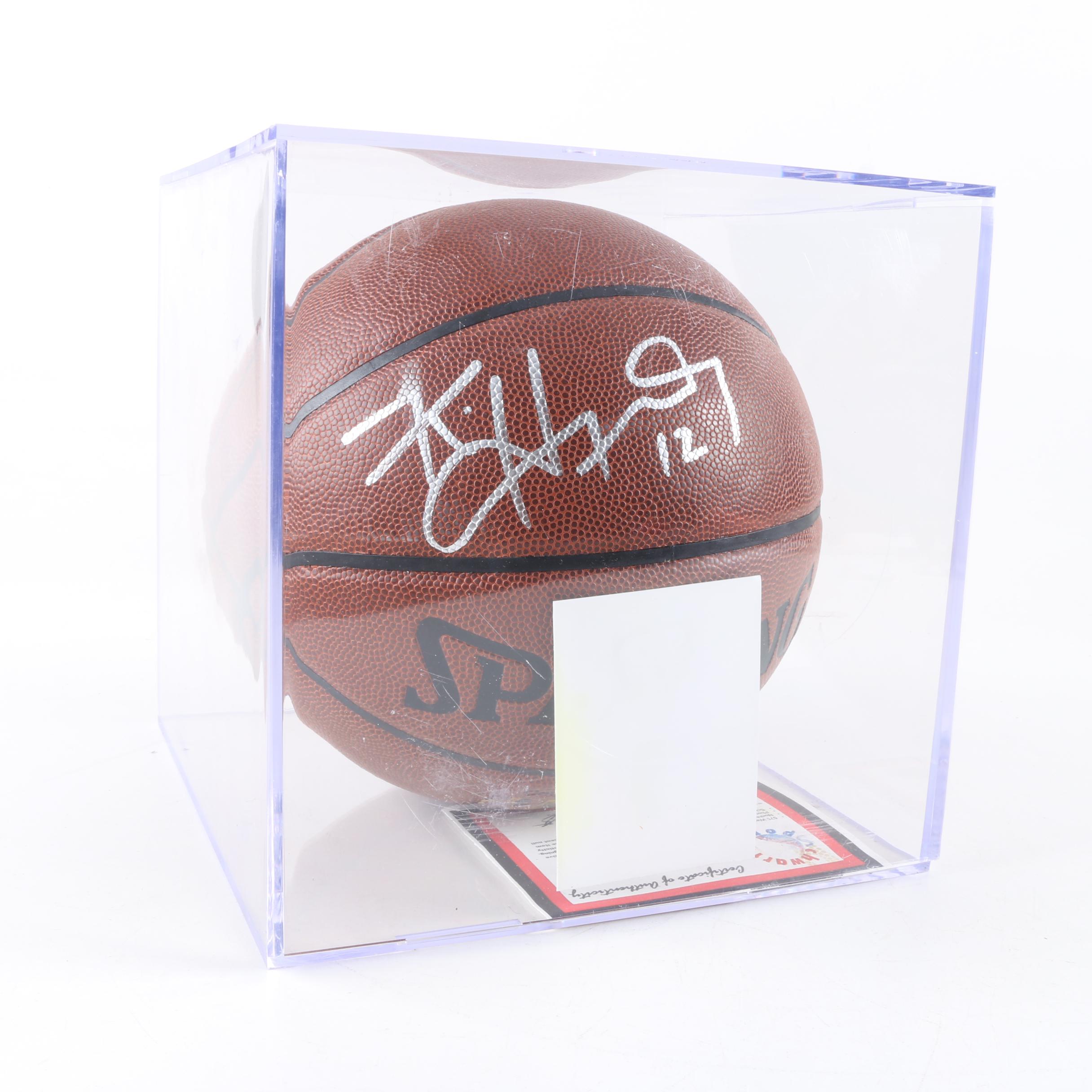 Kirk Hinrich Autographed Basketball
