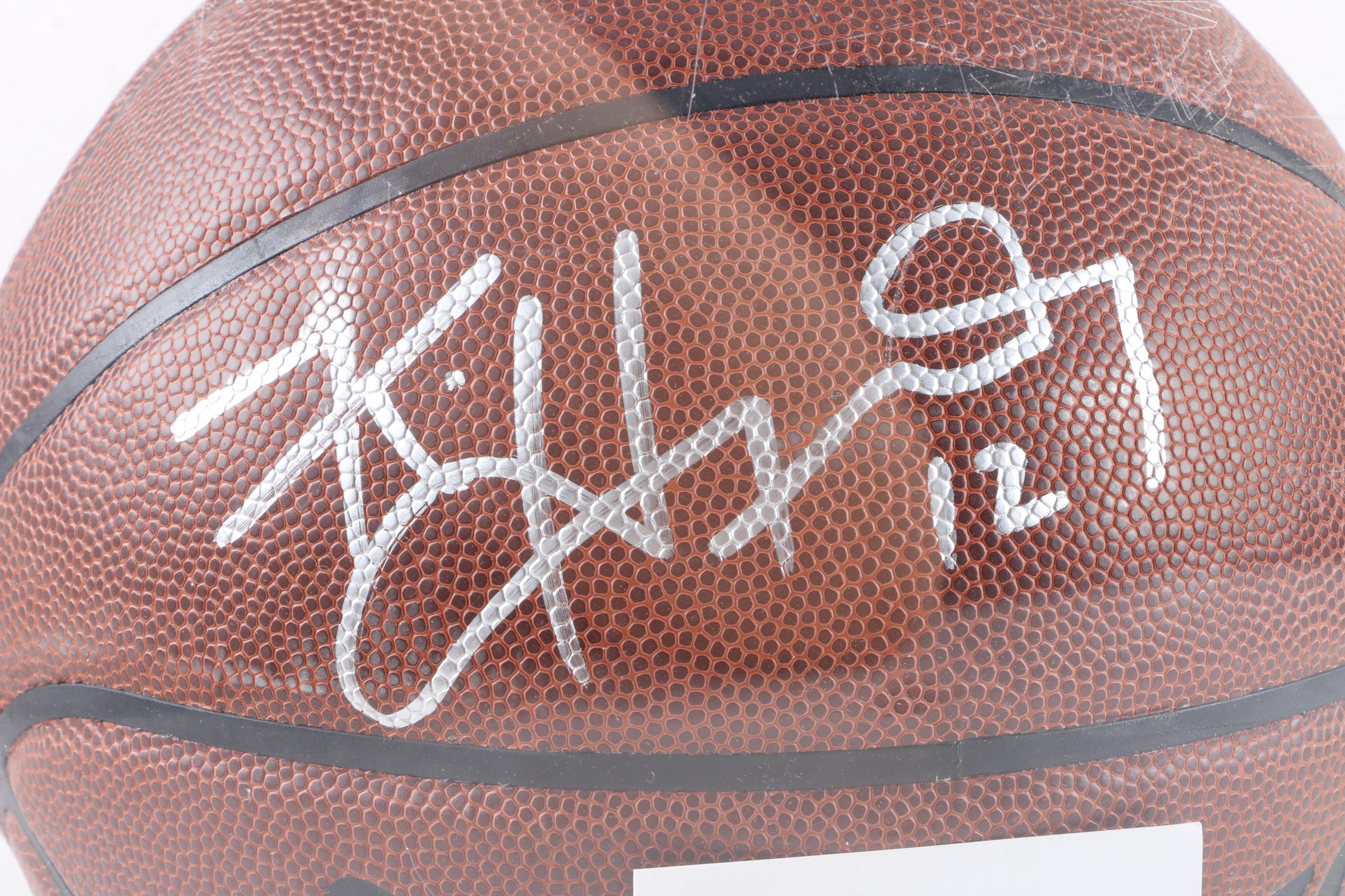 Kirk Hinrich Autographed Basketball