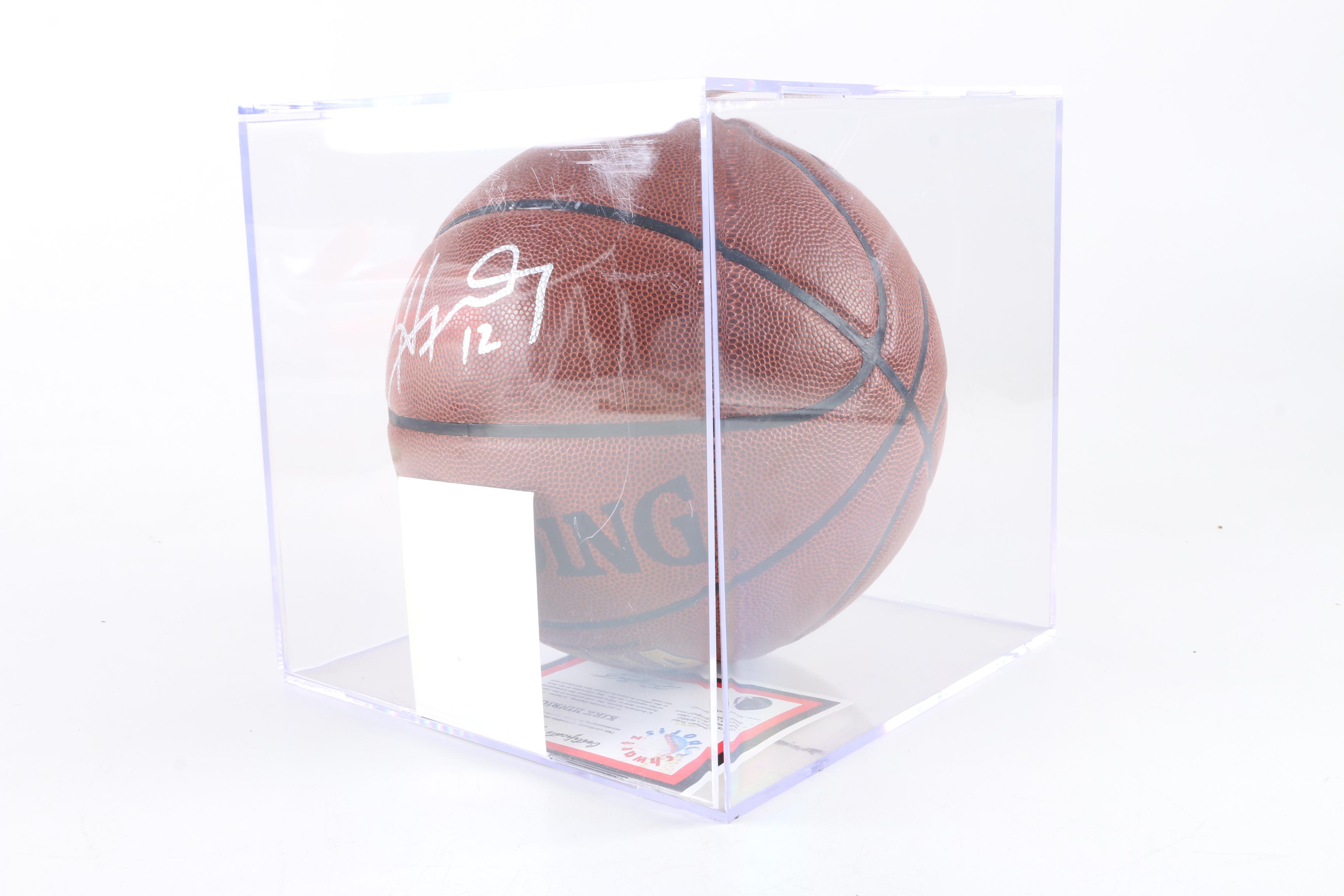 Kirk Hinrich Autographed Basketball