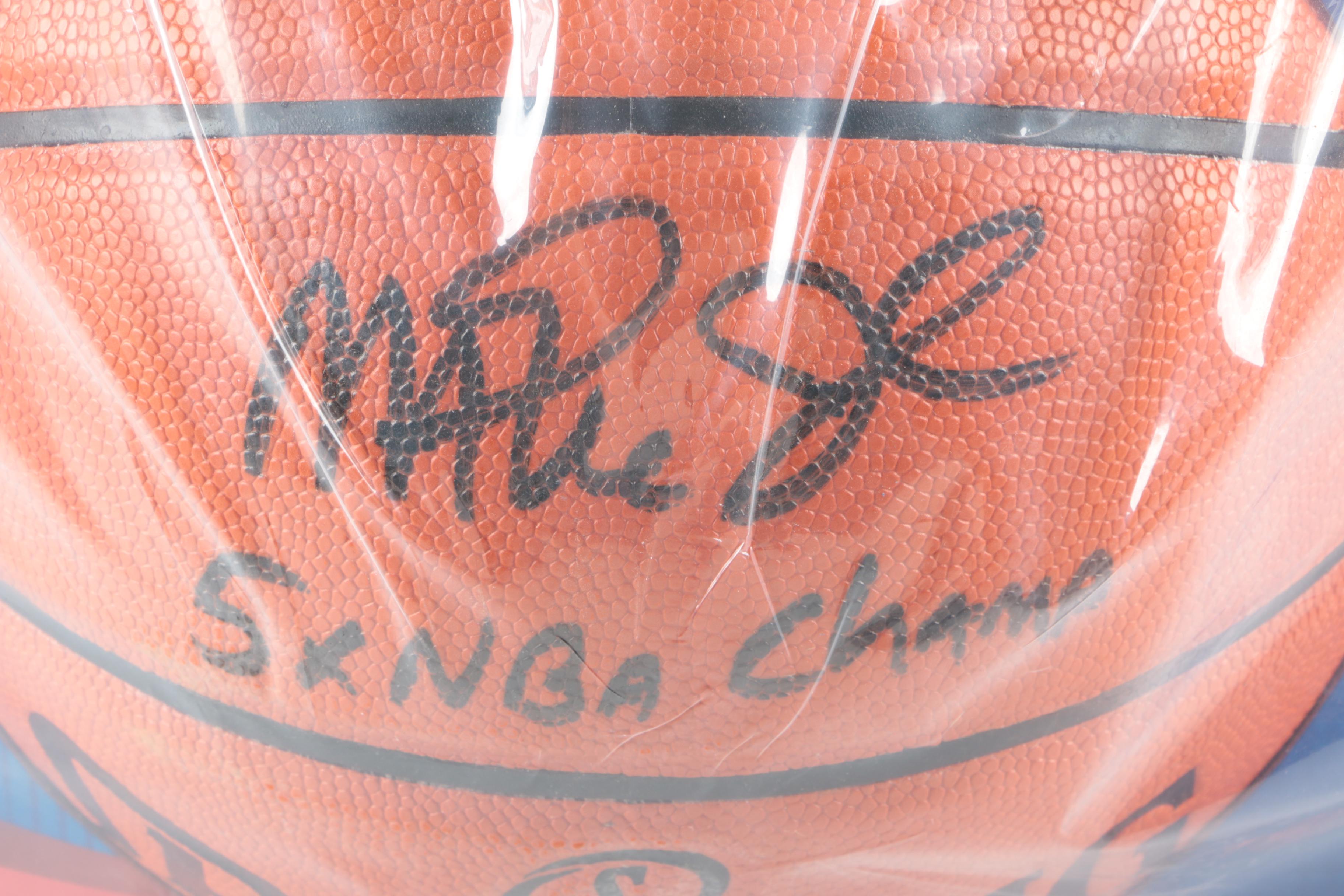 Magic Johnson Signed Basketball with COA