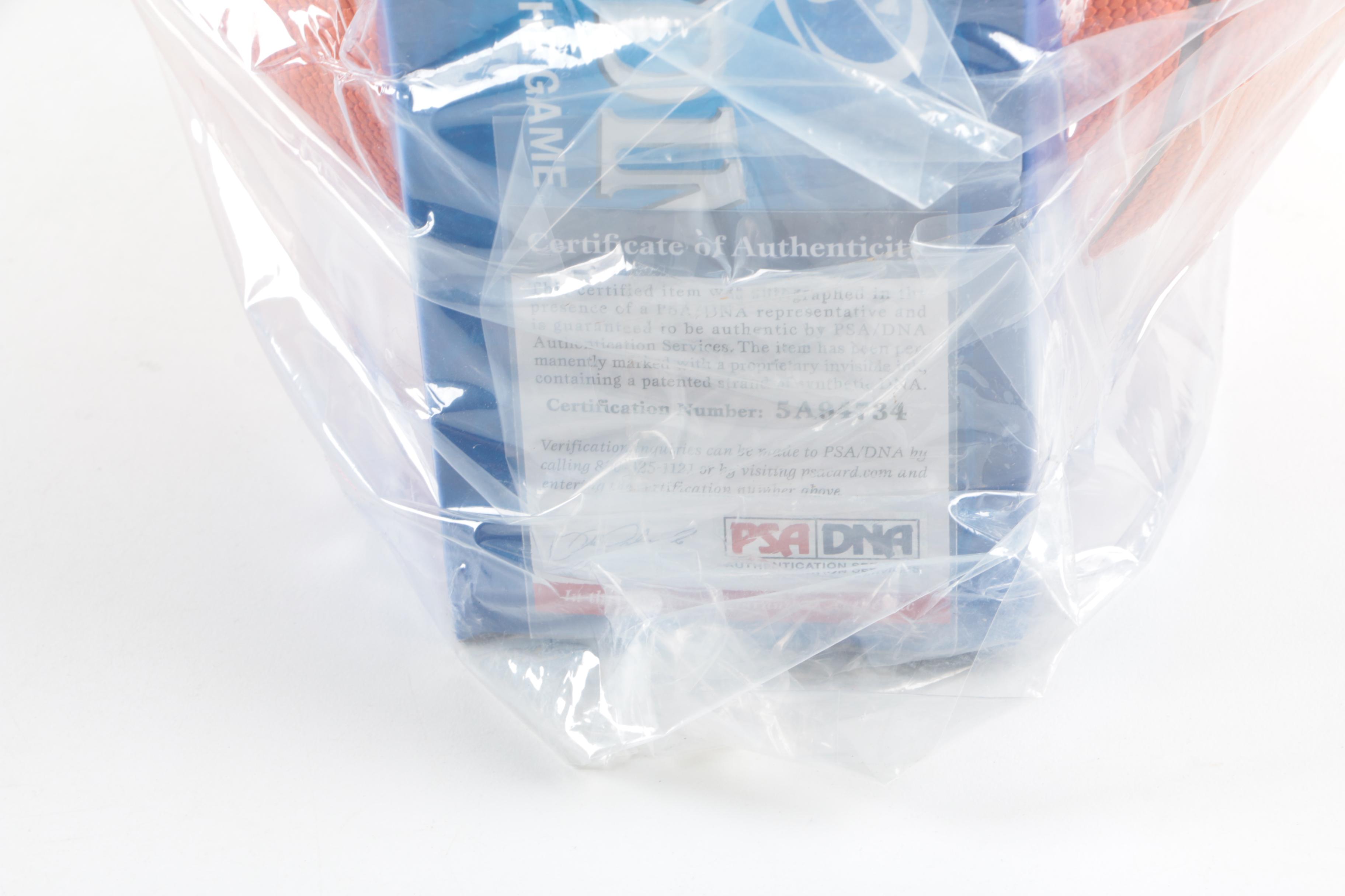 Magic Johnson Signed Basketball with COA