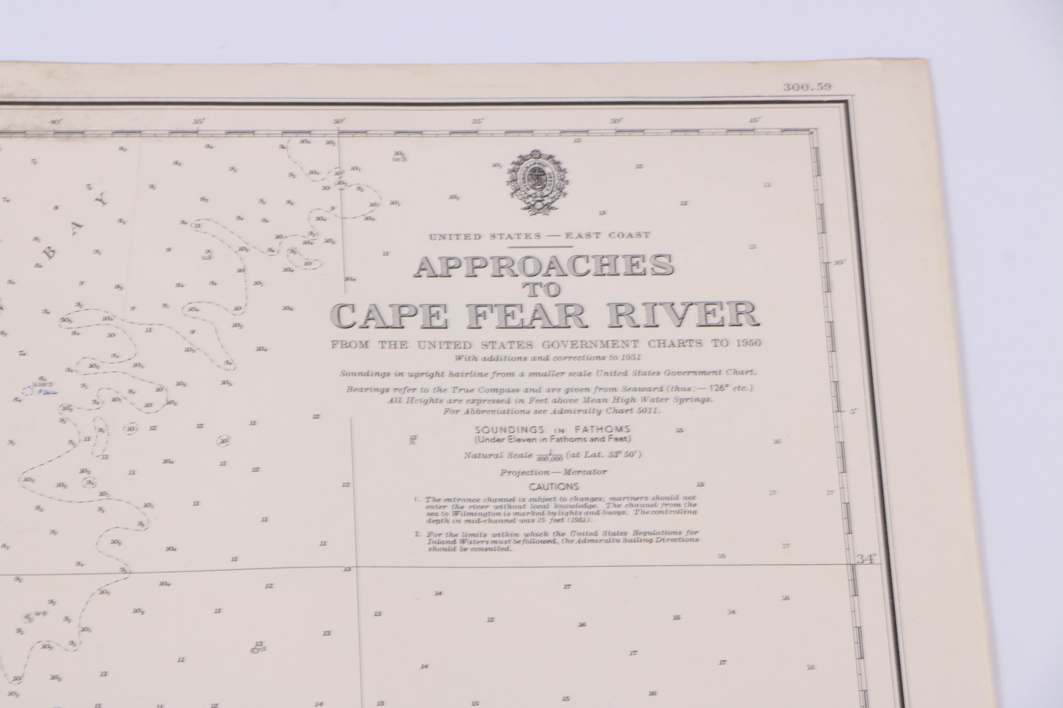Hydrographic Maps of North American and English Waters