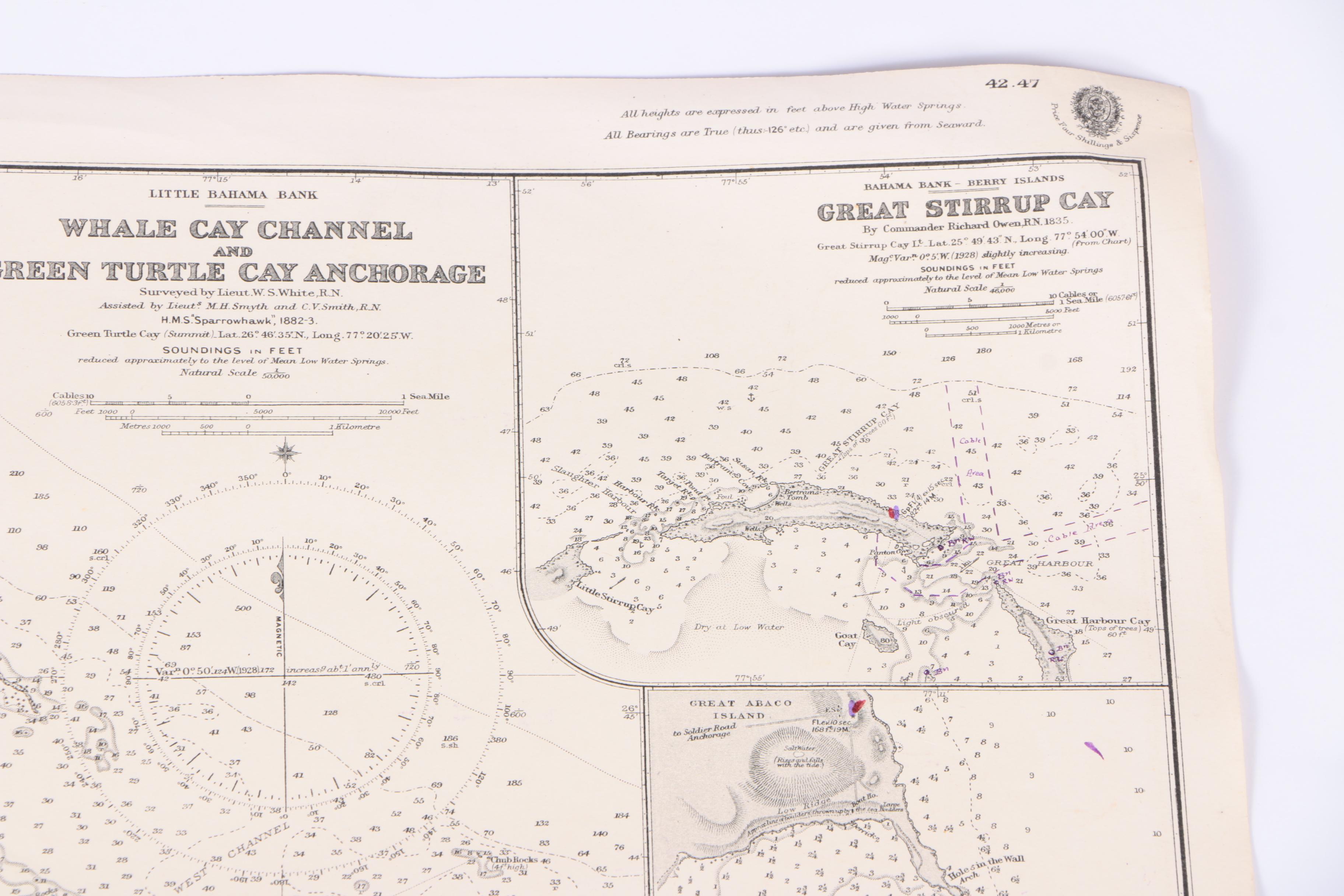Hydrographic Maps of North American and English Waters