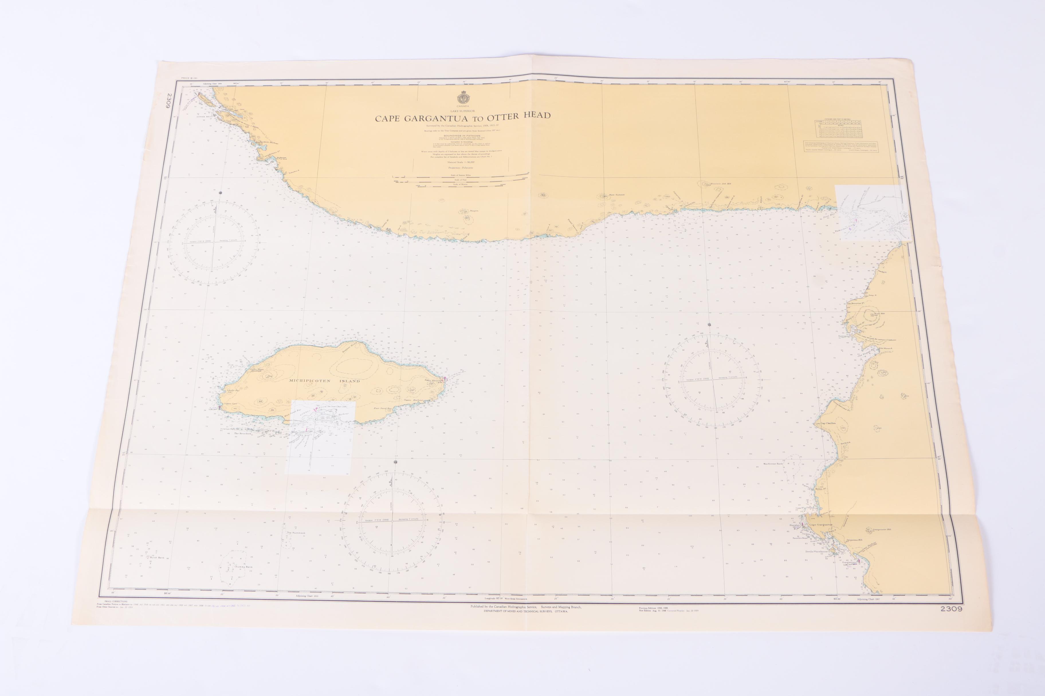 Hydrographic Maps of North American and English Waters
