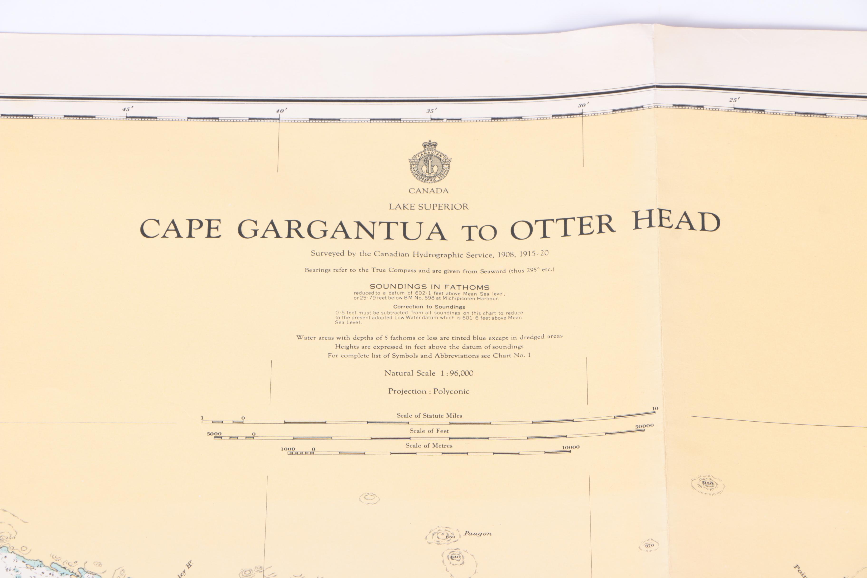 Hydrographic Maps of North American and English Waters