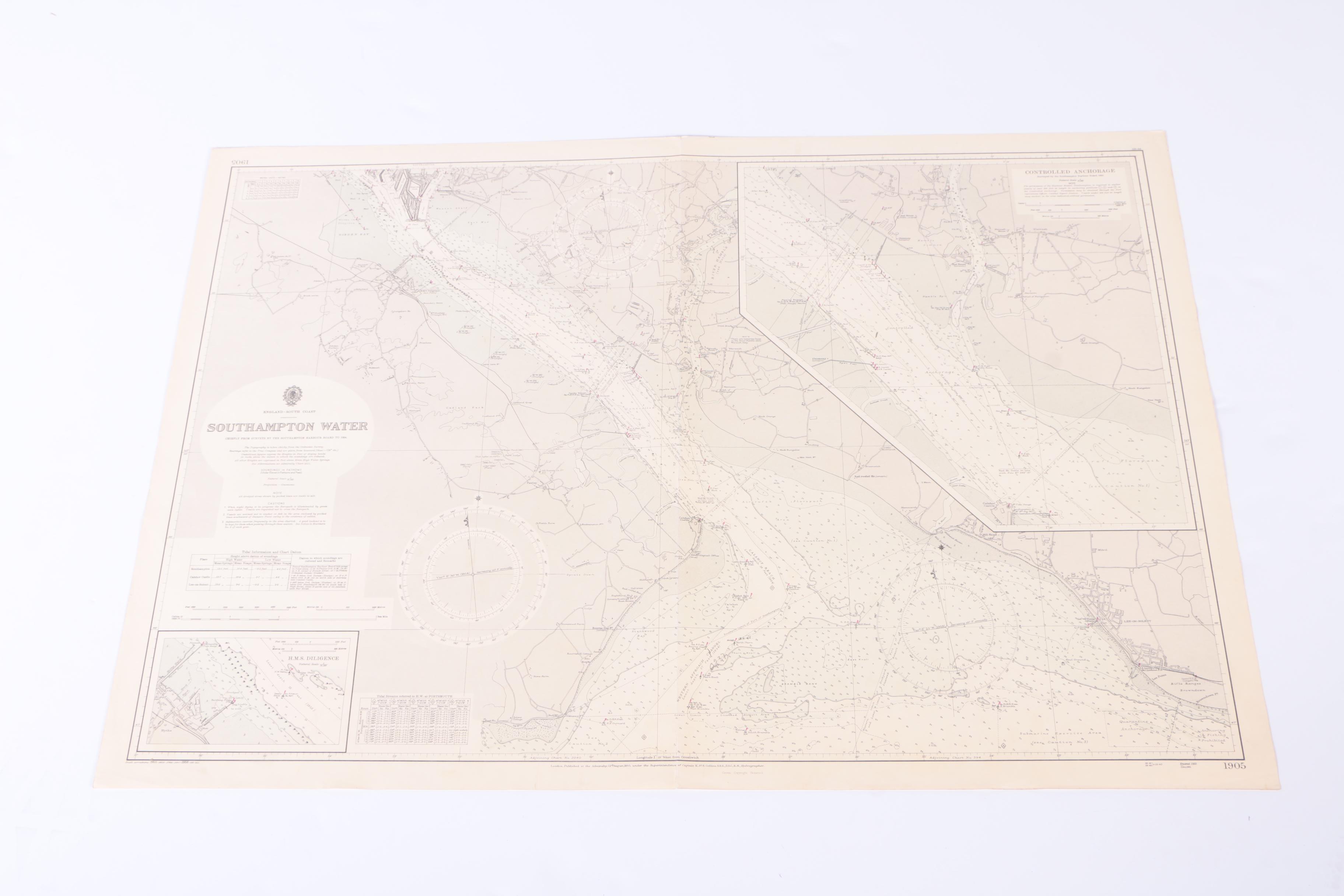 Hydrographic Maps of North American and English Waters