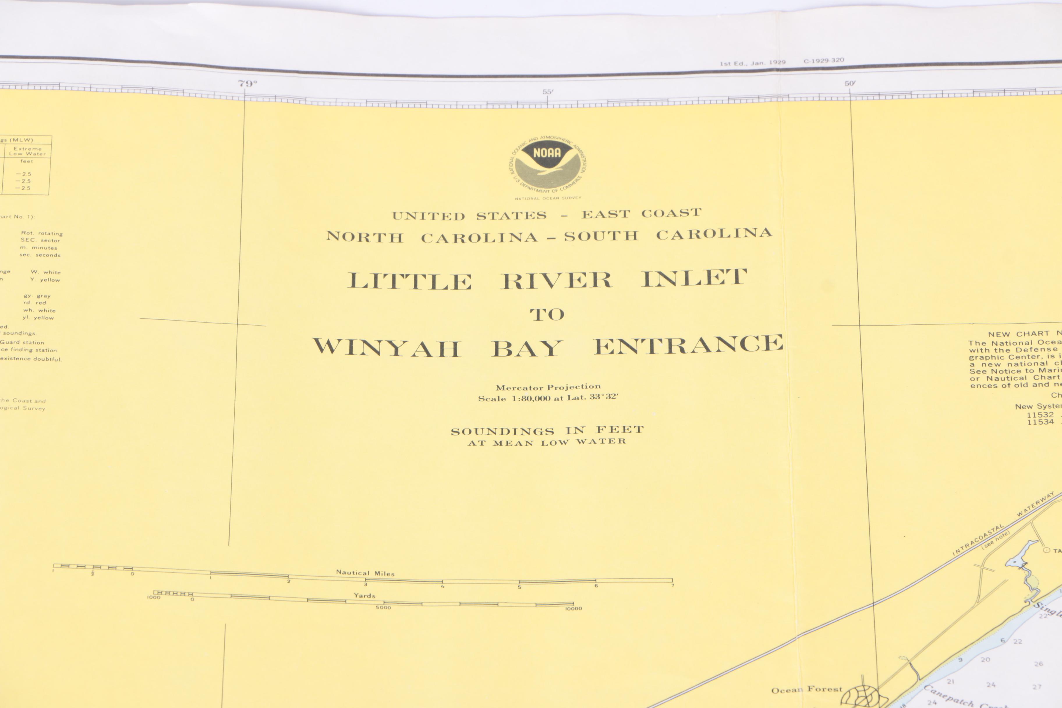 Hydrographic Maps of North American and English Waters