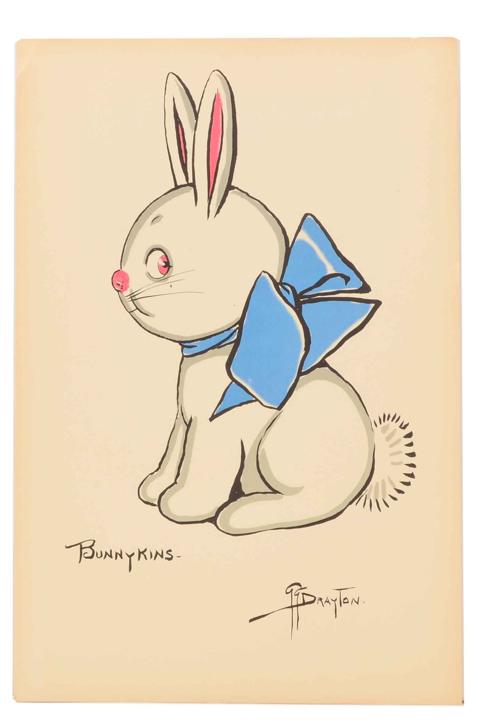 Pair of Hand-Pulled Lithographs After Grace Gebbie Drayton Illustrations