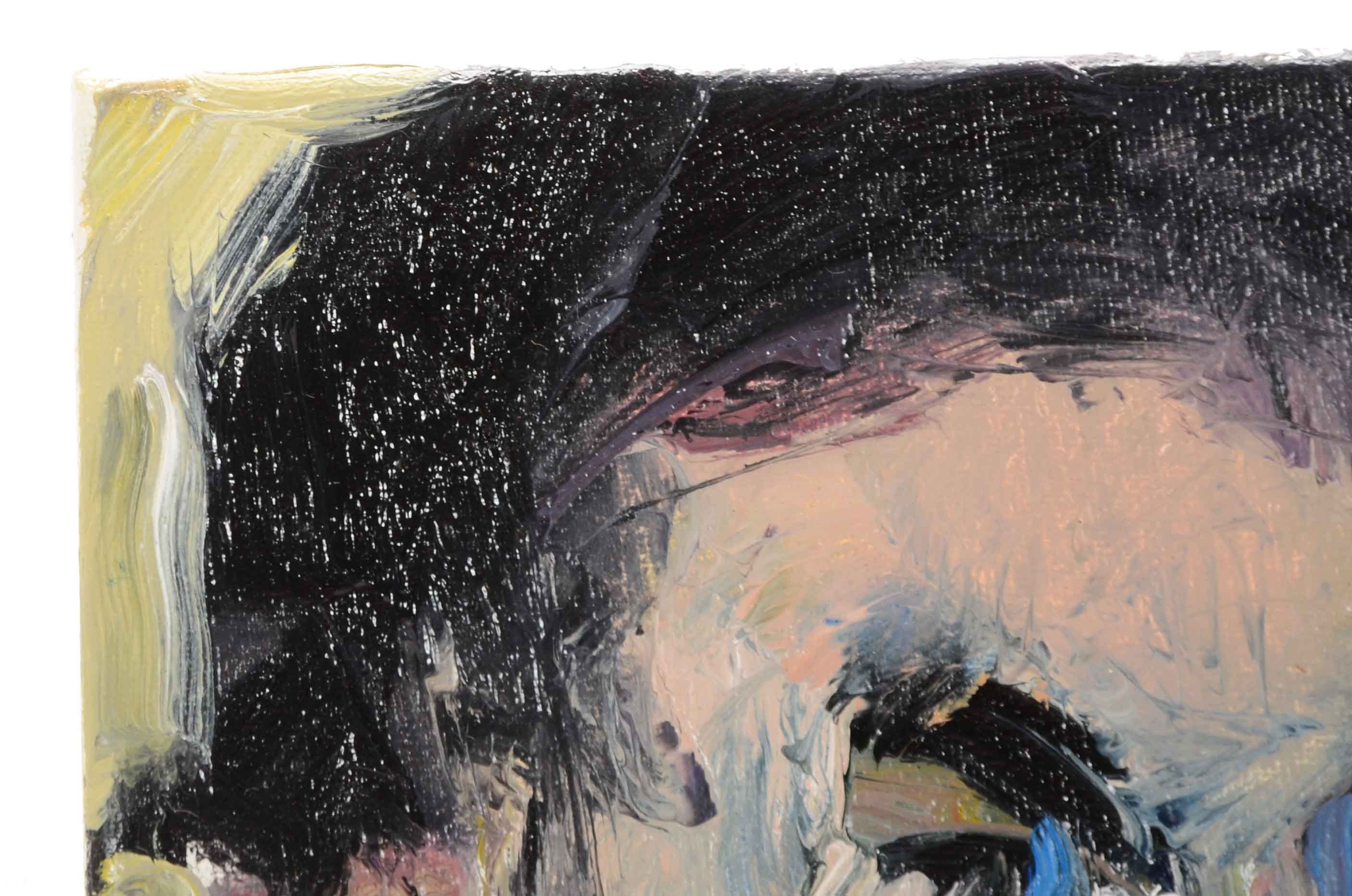 Jose Trujillo Original Oil Painting on Canvas "The Portrait"