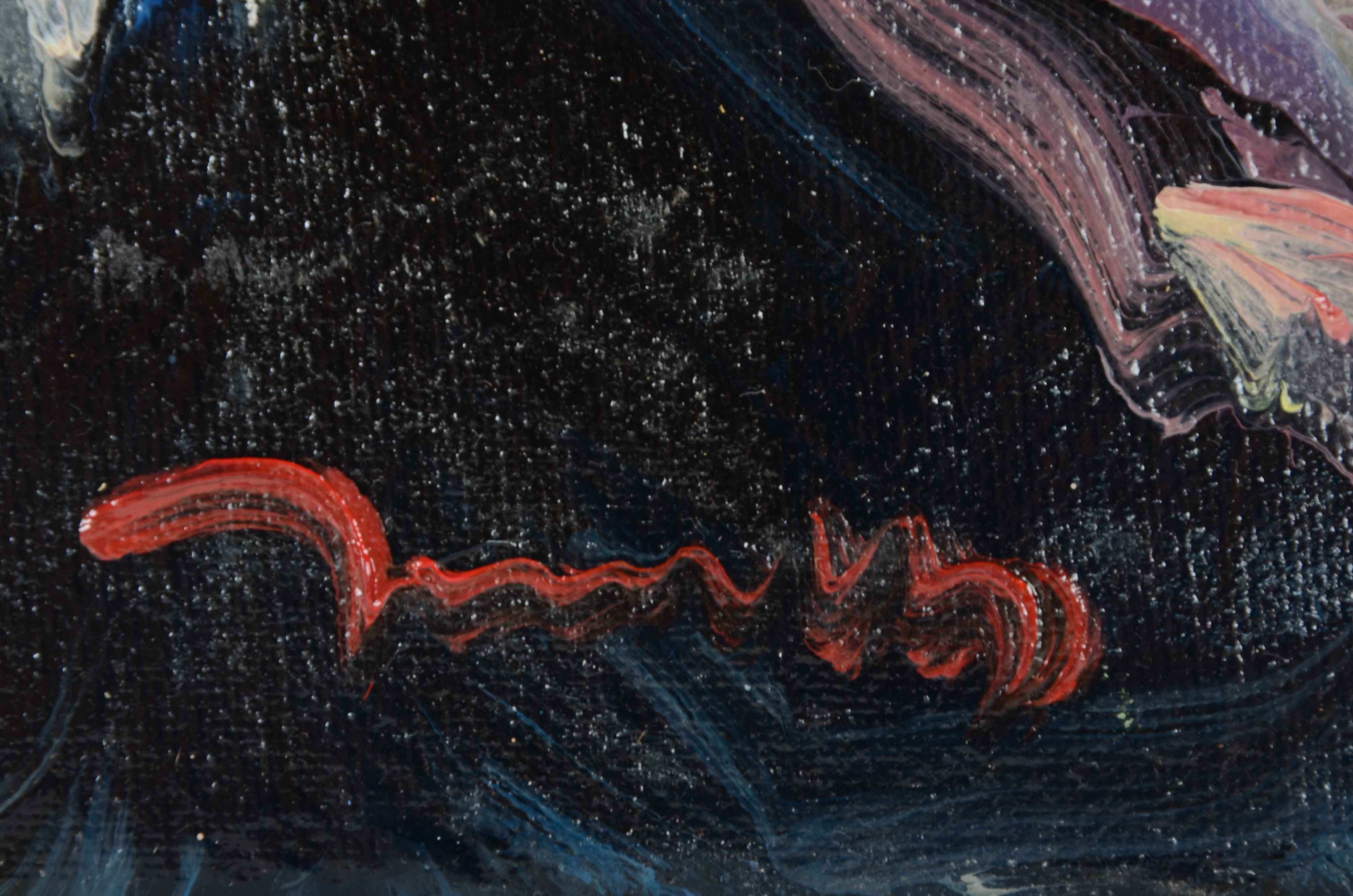 Jose Trujillo Original Oil Painting on Canvas "The Portrait"