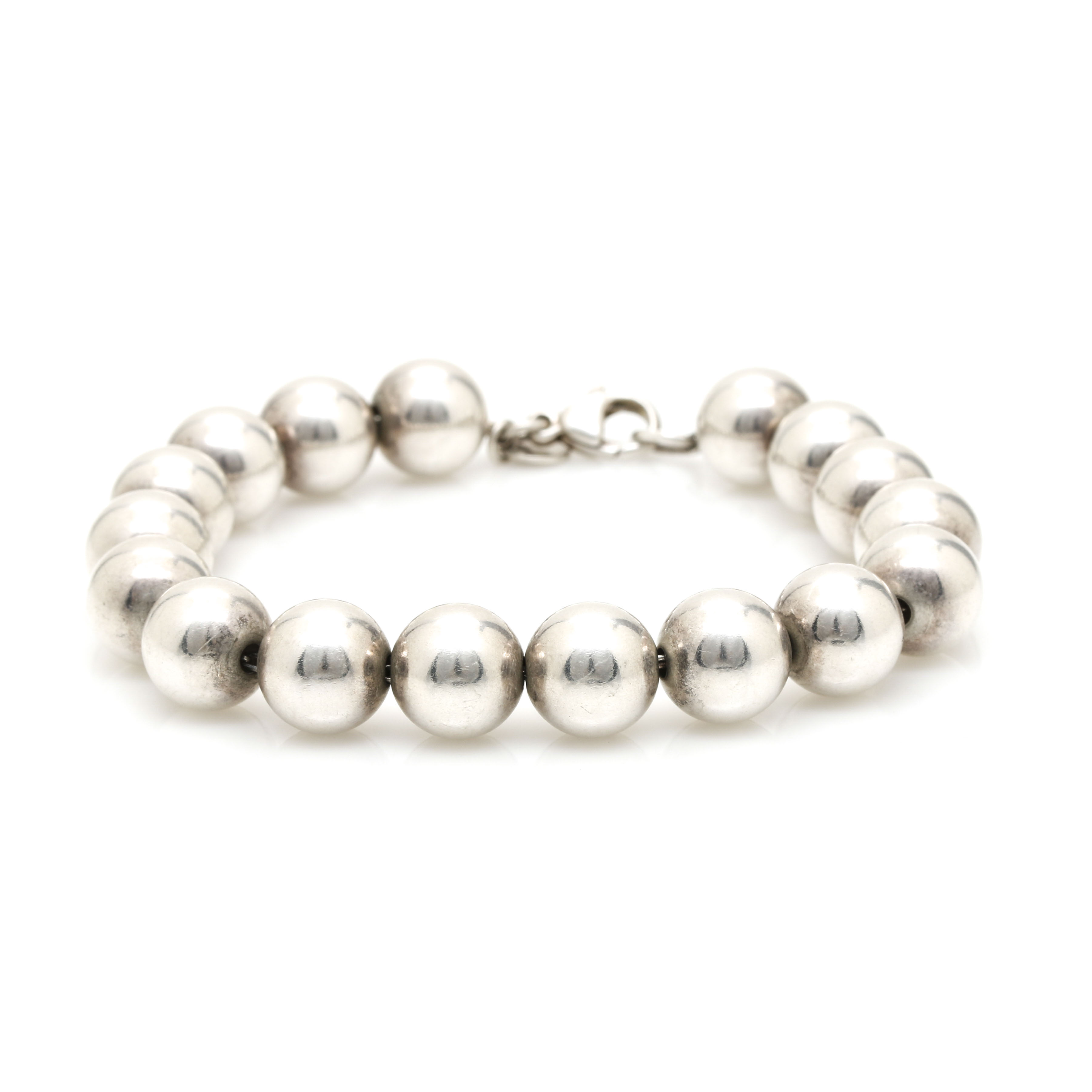 Tiffany & Co. Sterling Silver "Tiffany Beads" Bracelet