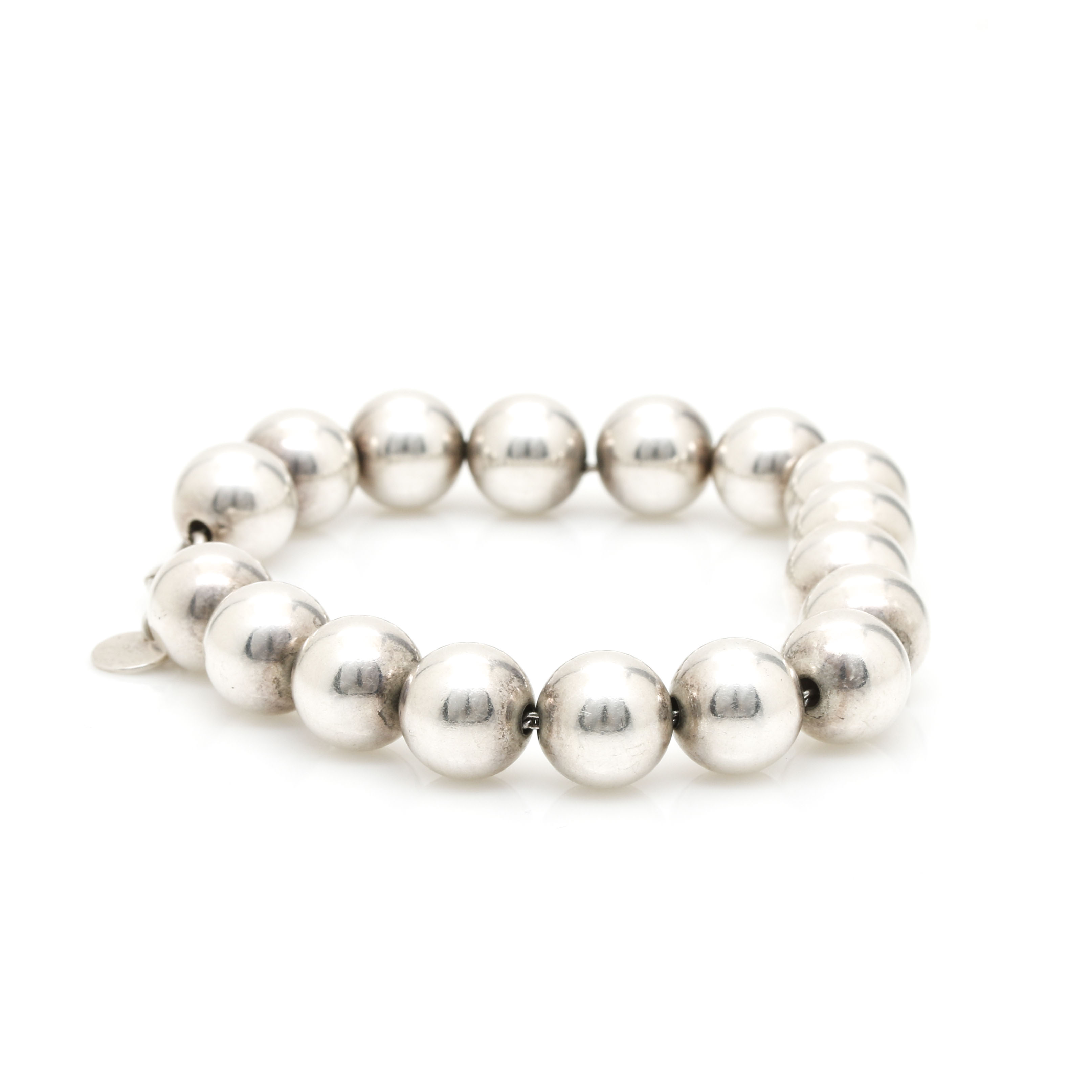 Tiffany & Co. Sterling Silver "Tiffany Beads" Bracelet